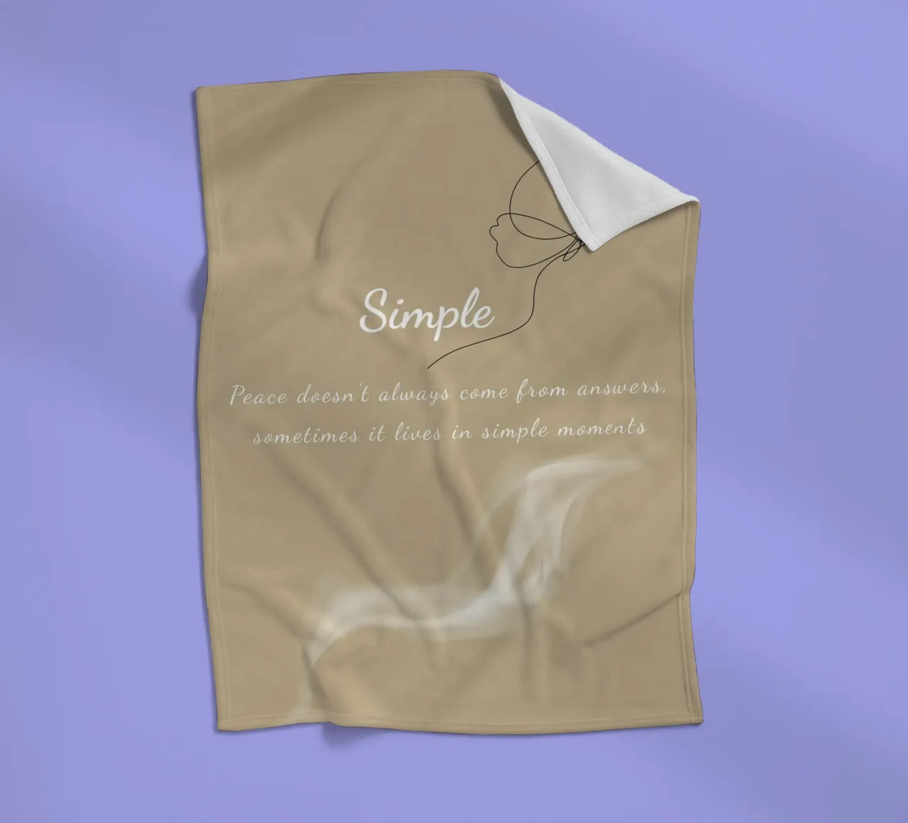 simple motivation coperta in pile da Creaton