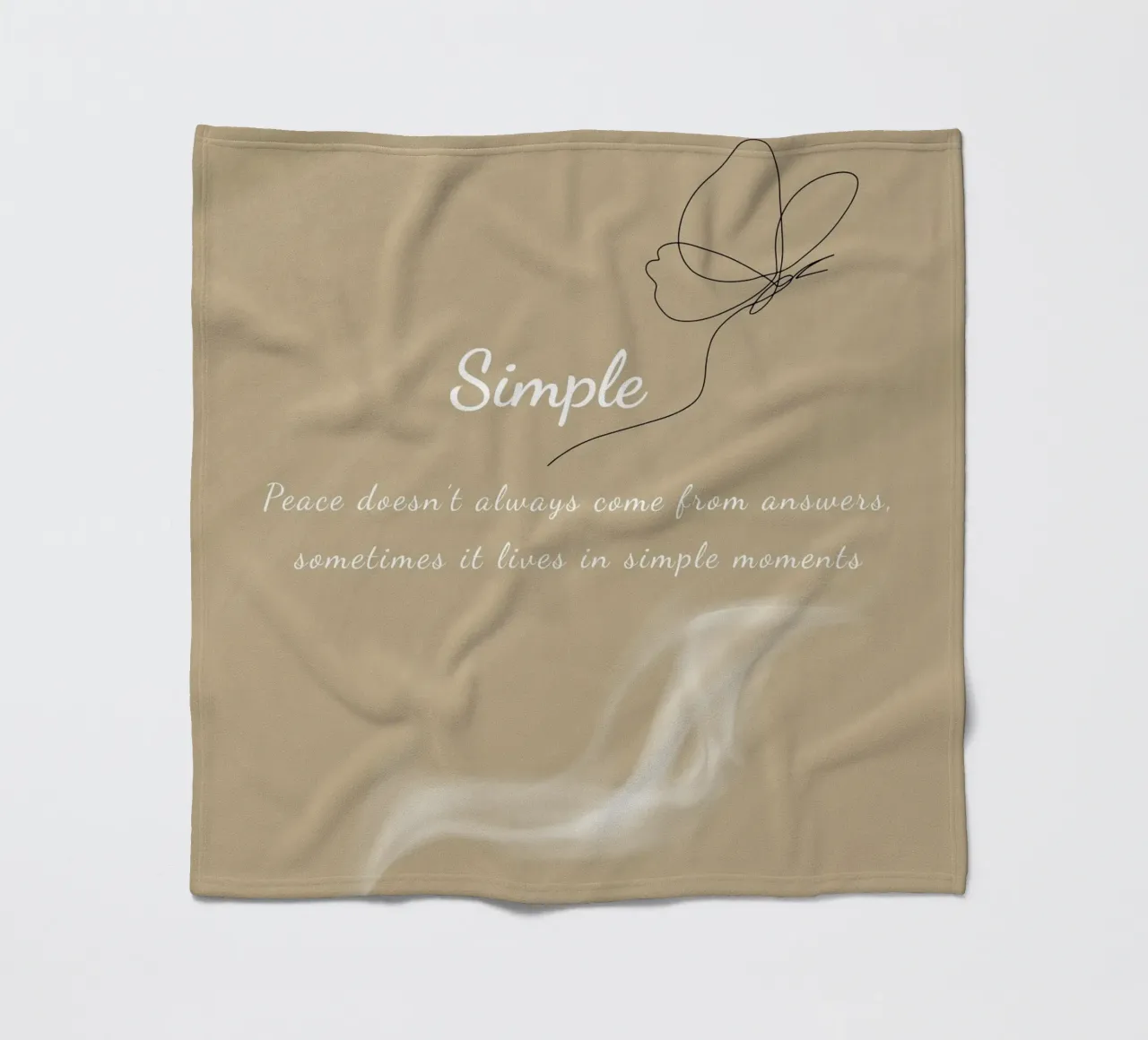 simple motivation coperta in pile da Creaton