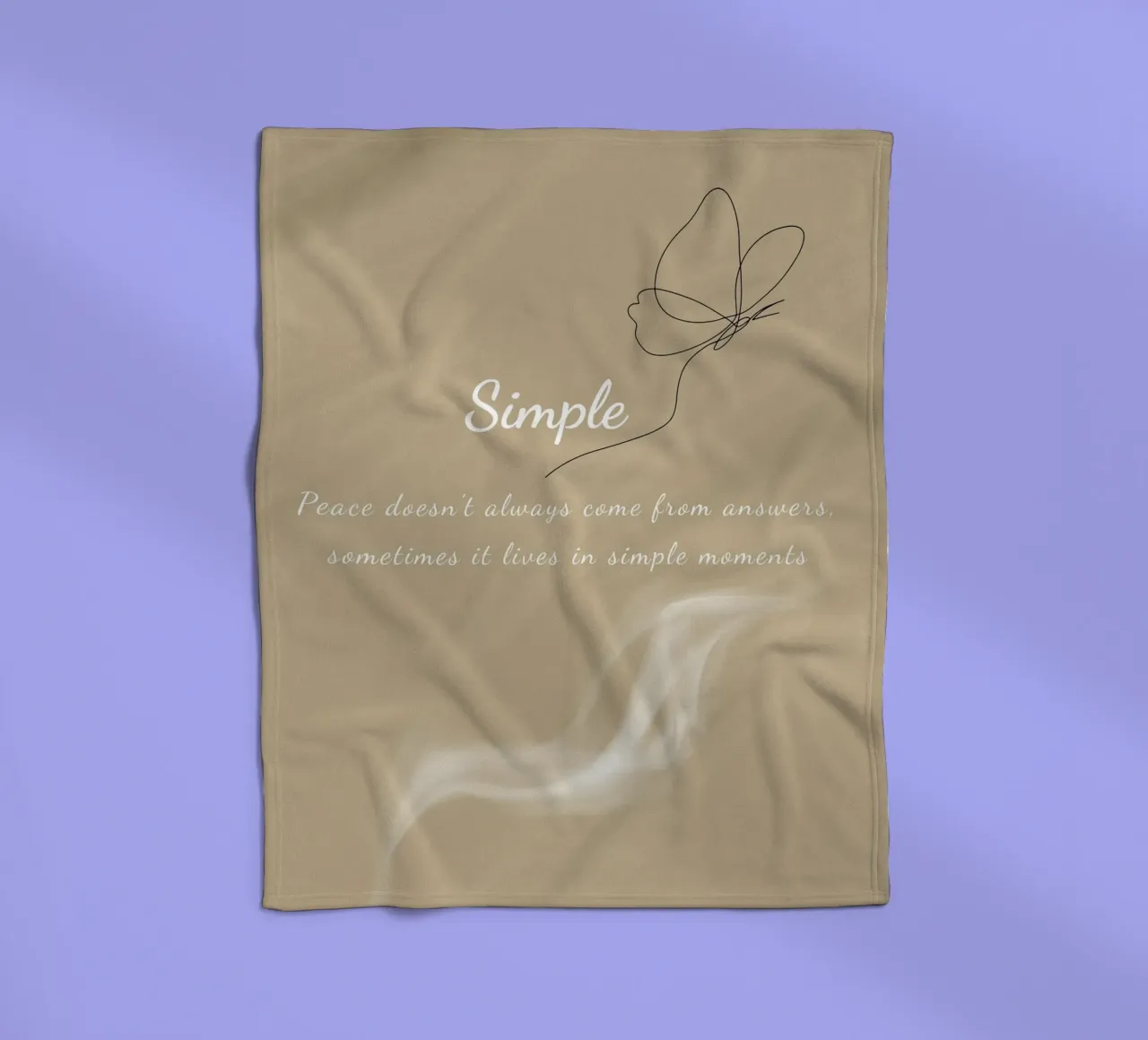 simple motivation coperta in pile da Creaton