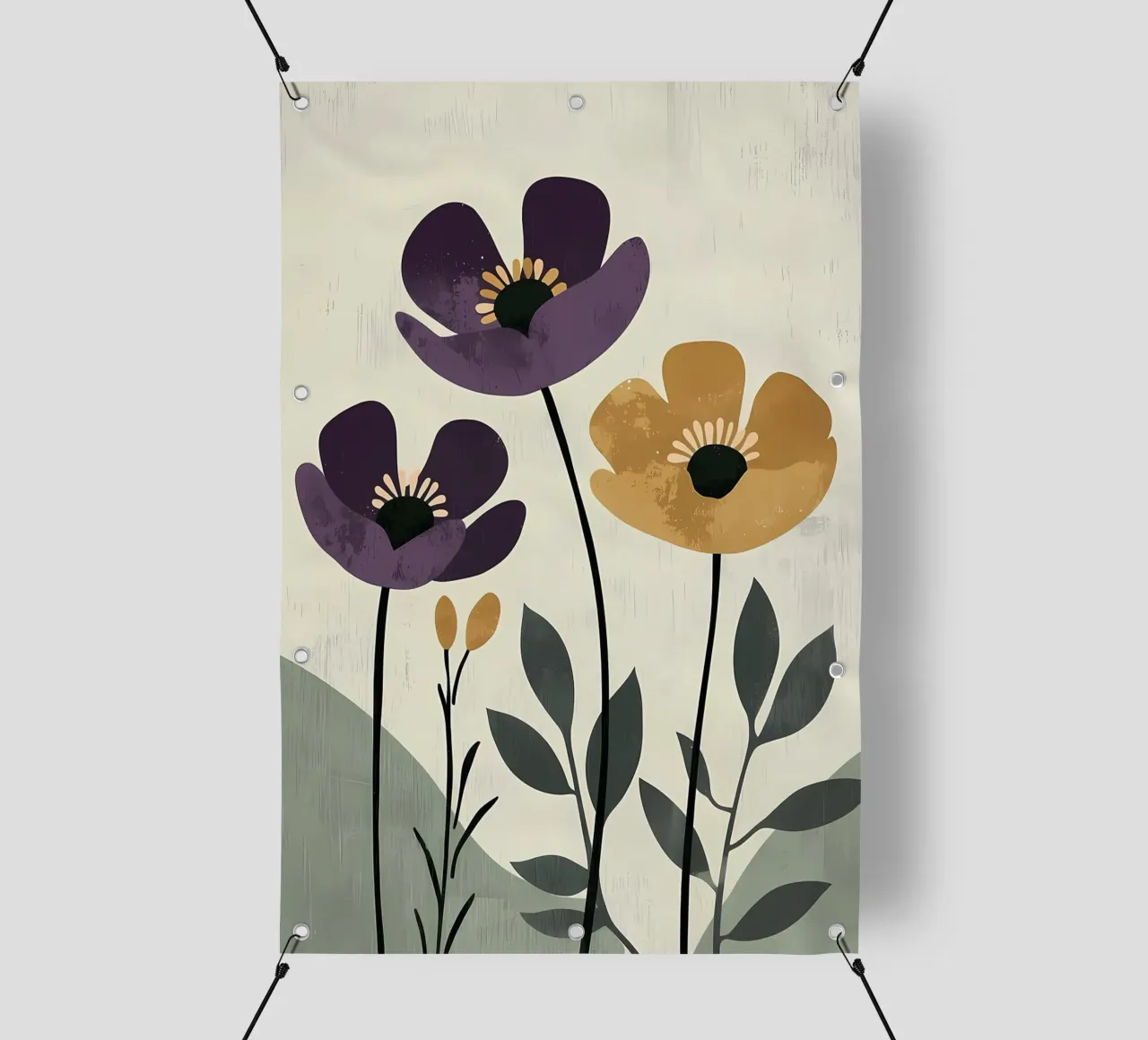 Flowers Art pvc cover by Jose