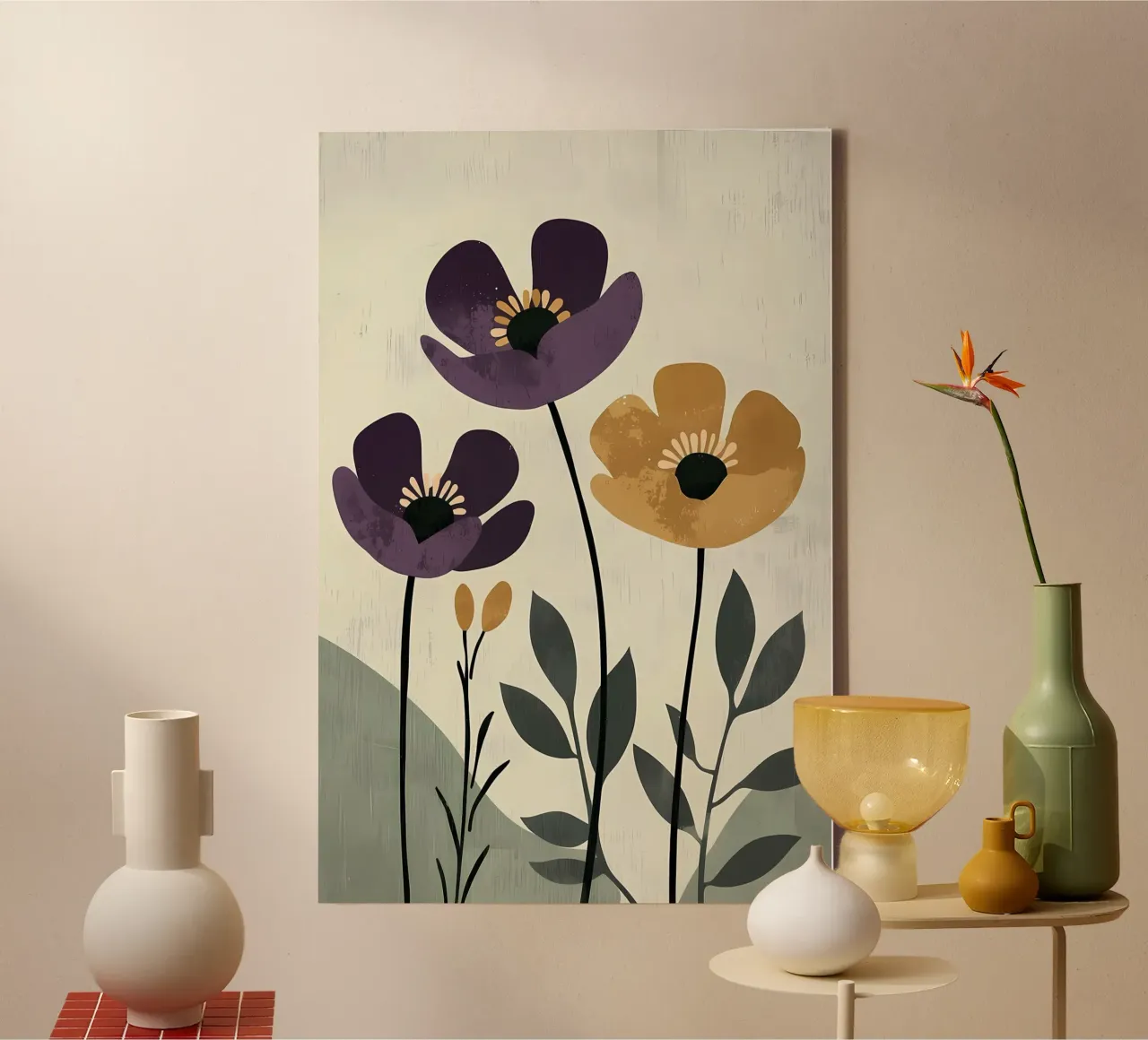 Arte dei fiori tela con Cornice a cassetta da Jose