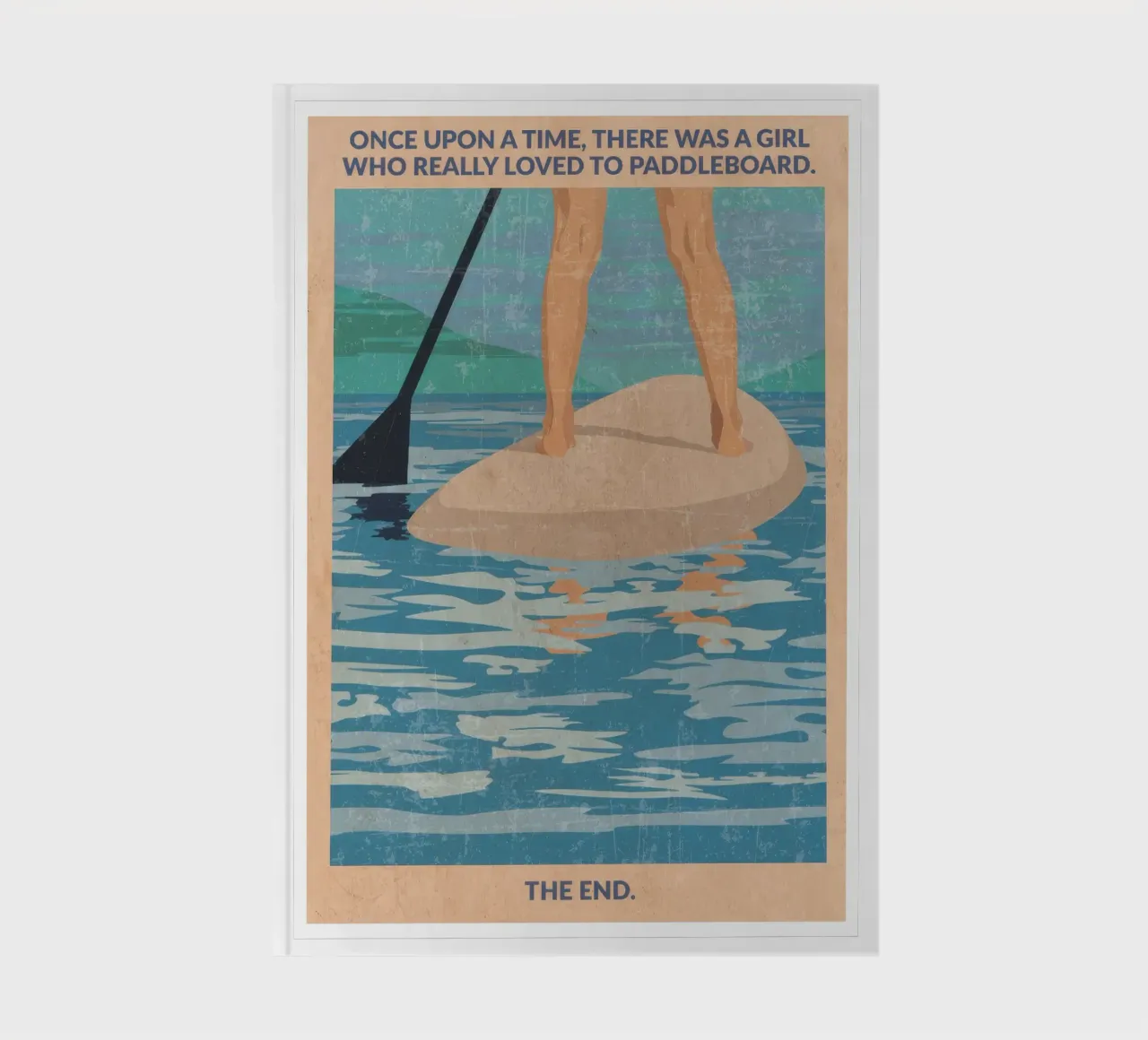 Paddleboarding notebook by muench benjamin