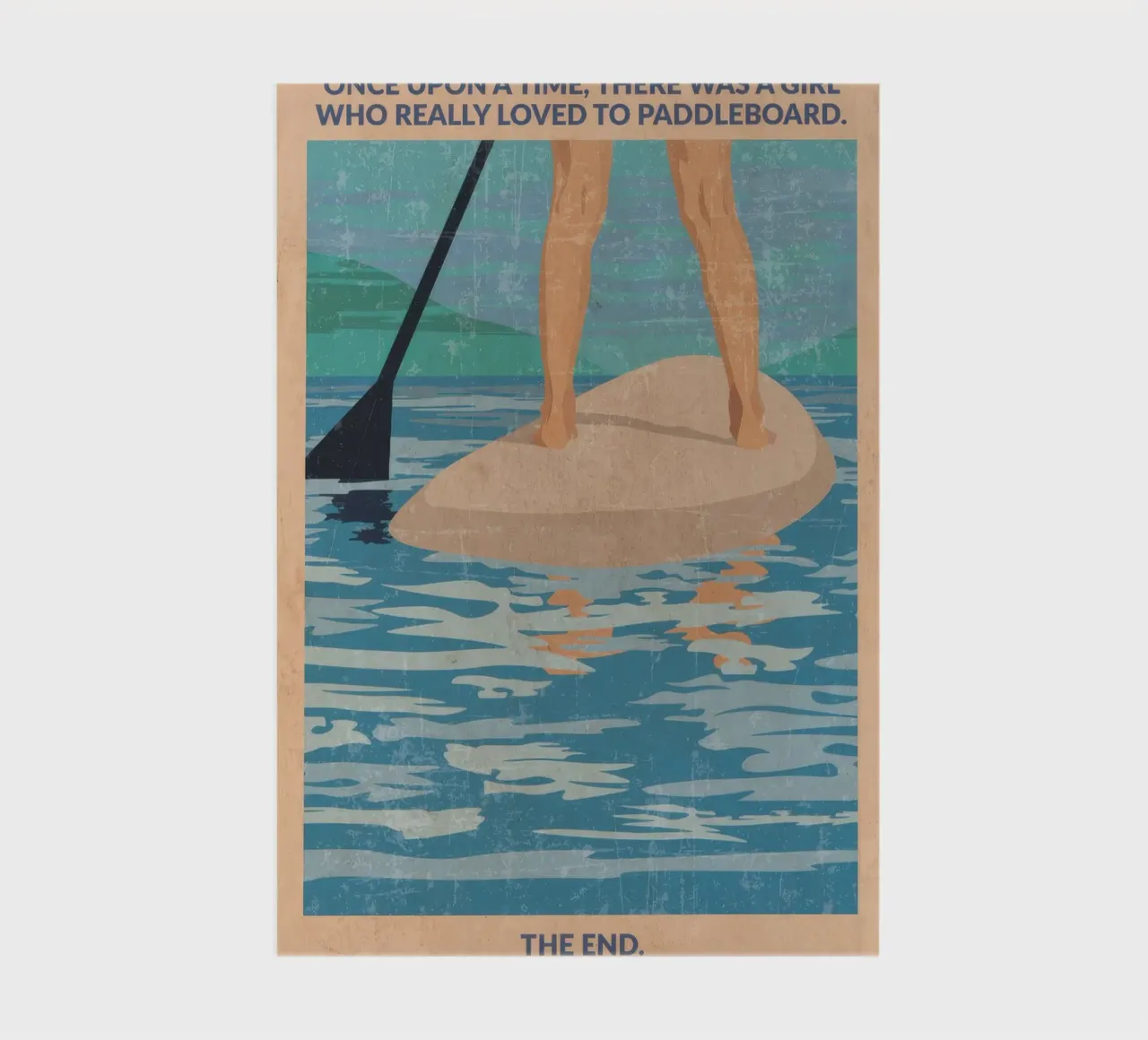 Paddleboarding notebook by muench benjamin