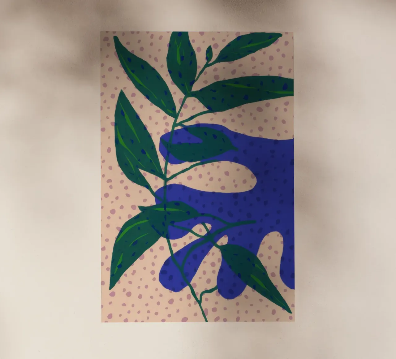 Studio della foglia d'indaco pellicola backlit da Monuments Fire