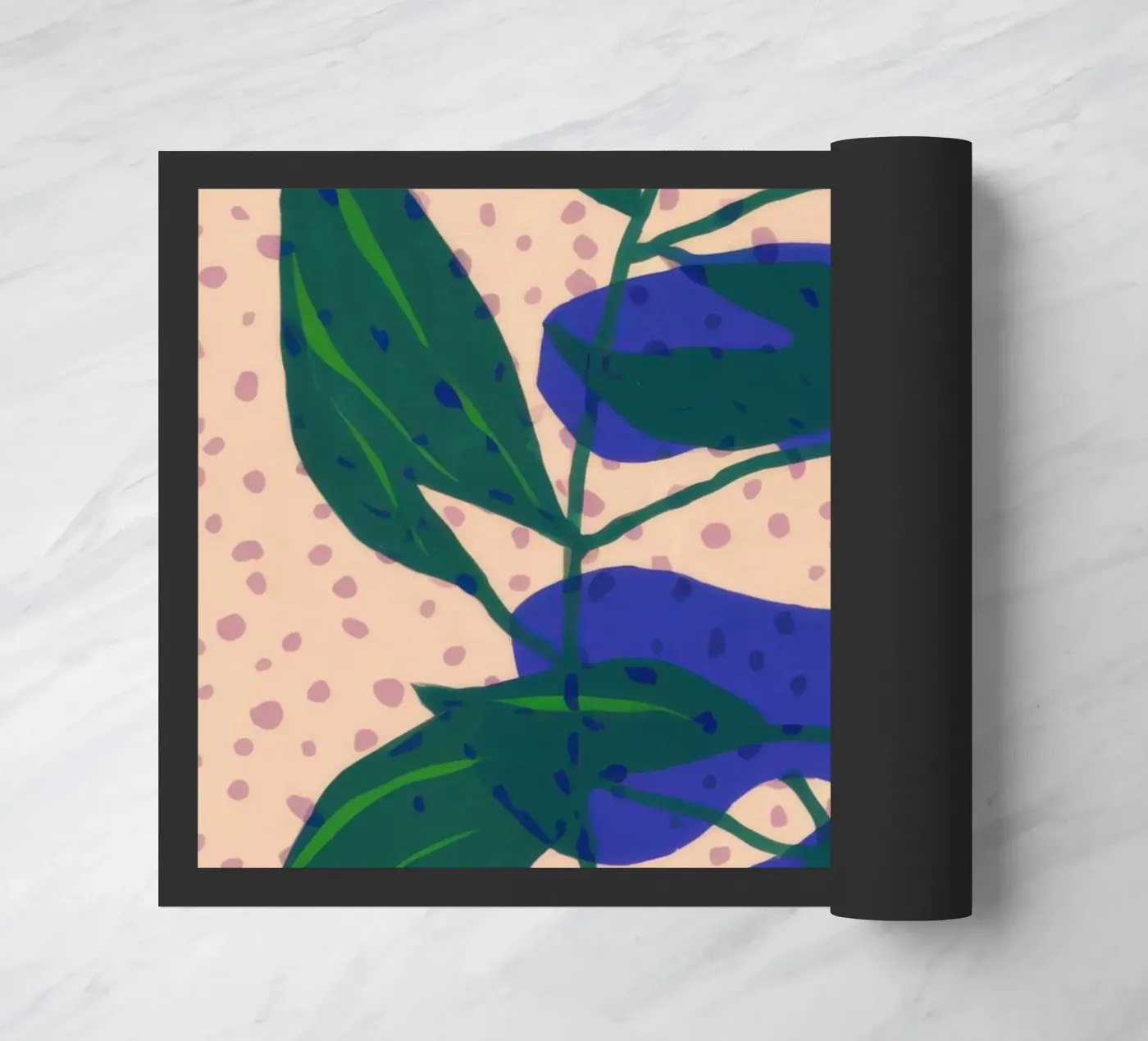 Studio della foglia d'indaco zerbino da Monuments Fire