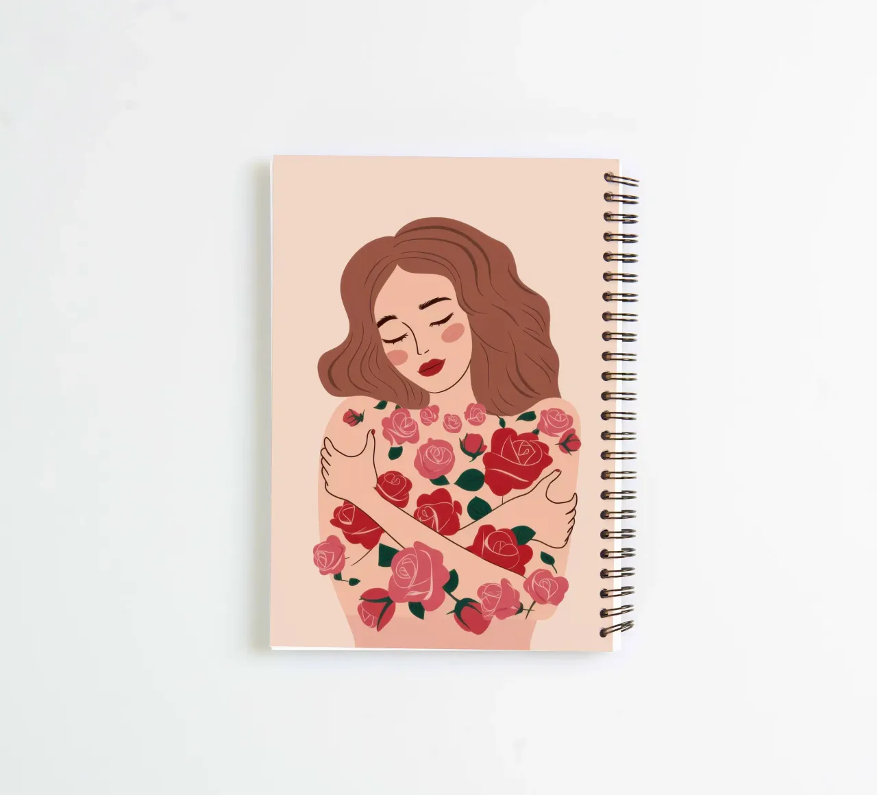 Florale Selbstumarmung Ringbuch von Hollow Years