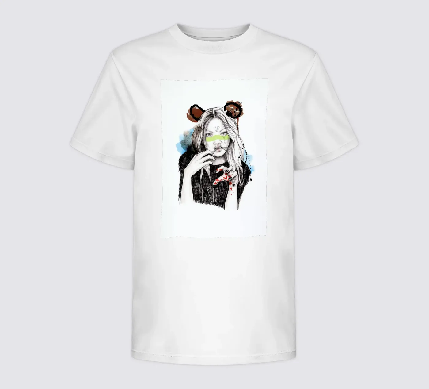 Griz t-shirt bambini da Meegan Barnes