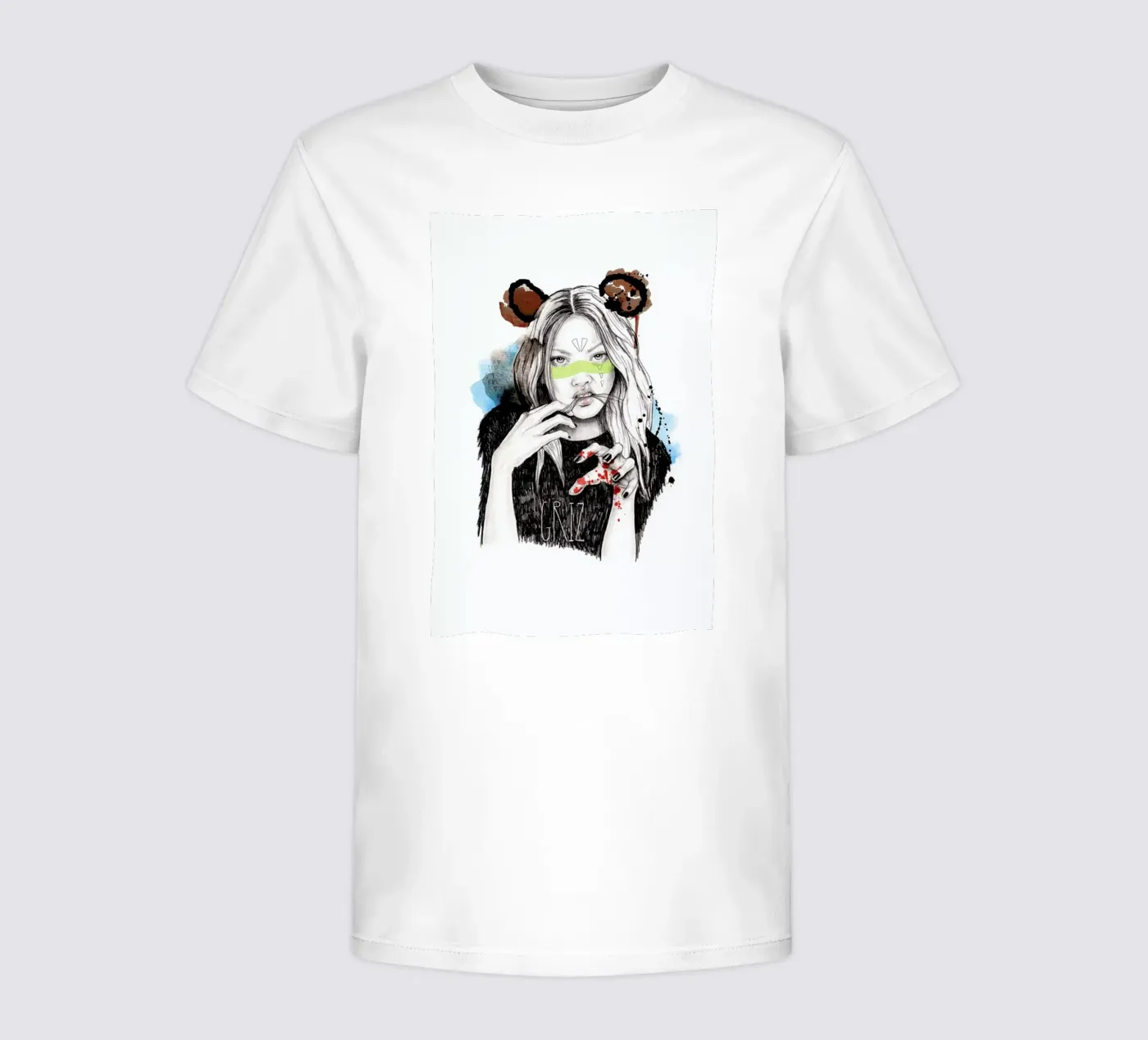 Griz t-shirt bambini da Meegan Barnes