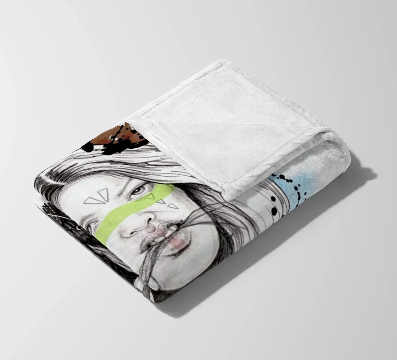 Griz Fleecedecke von Meegan Barnes