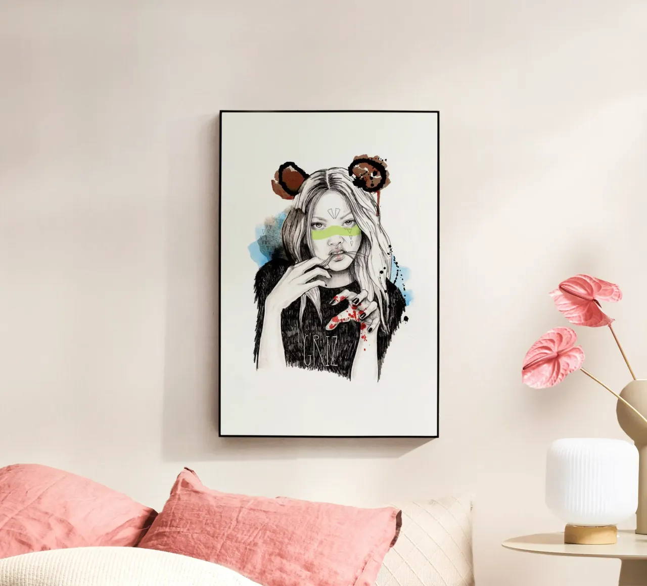 Griz plexiglass da Meegan Barnes