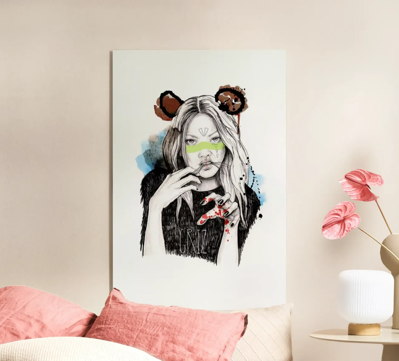 Griz plexiglass da Meegan Barnes