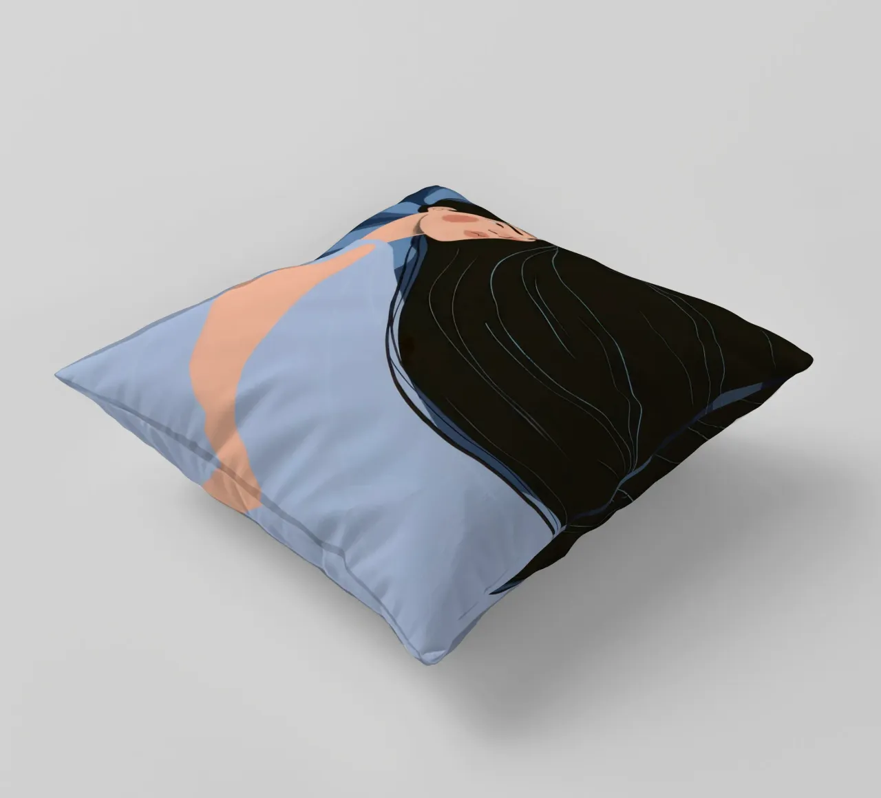 Nocturne Wind Whisper decorative cushion by Hollow Years
