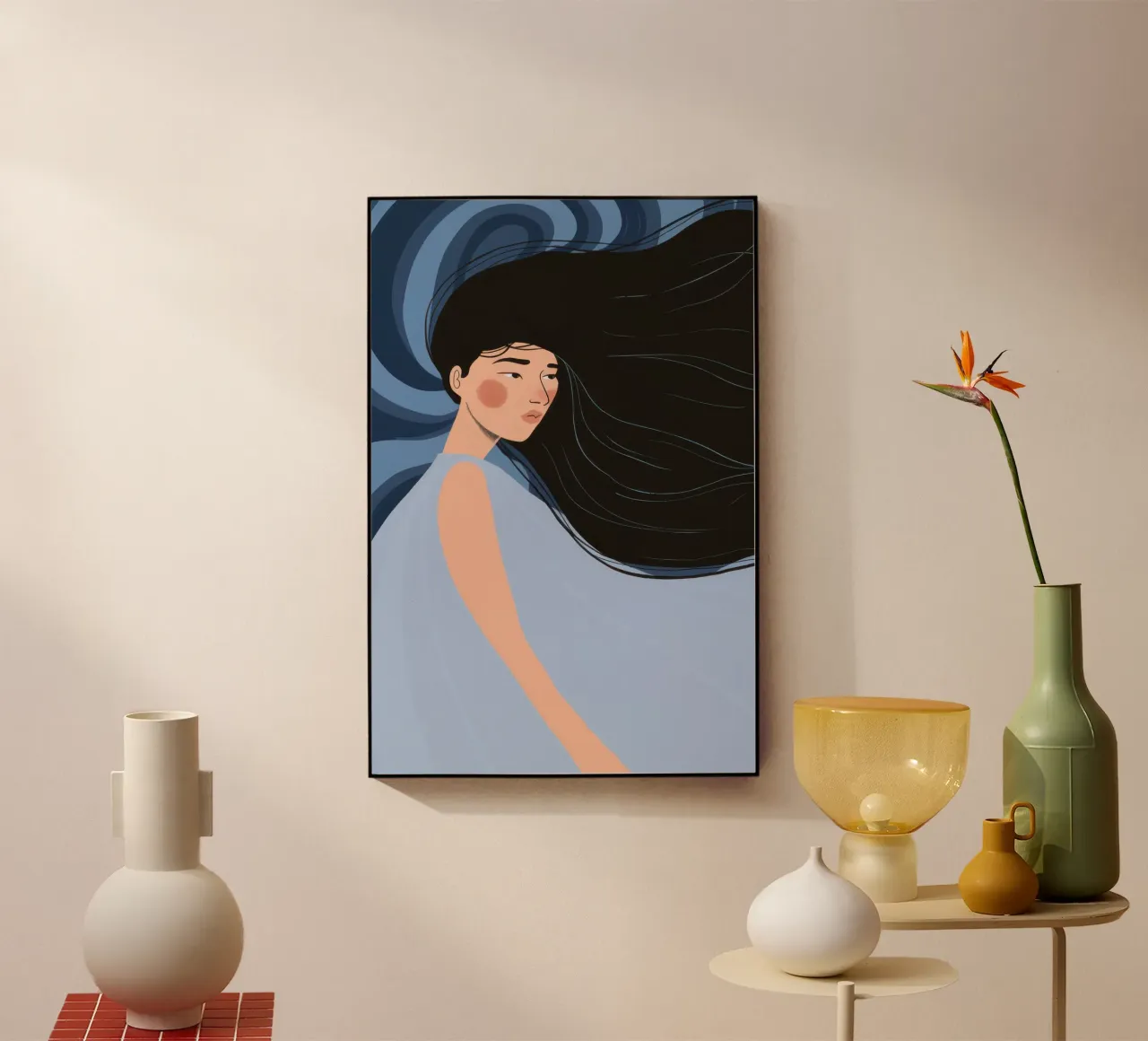Nocturne Wind Whisper acrylic glass by Hollow Years
