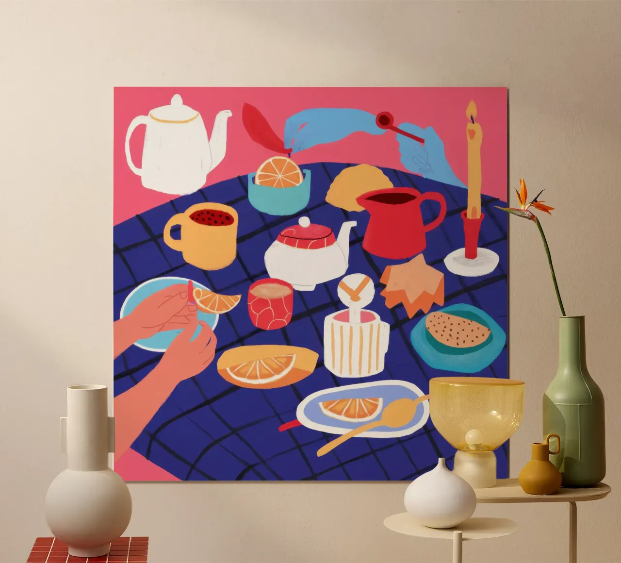 Chromatic Morning Feast hahnemühle by Monuments Fire