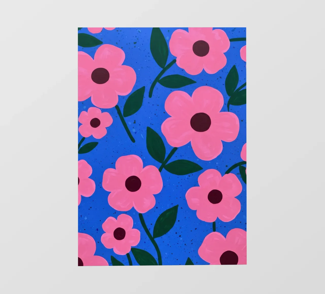 Pink Petal Pattern telo in pvc da Lune Dreams