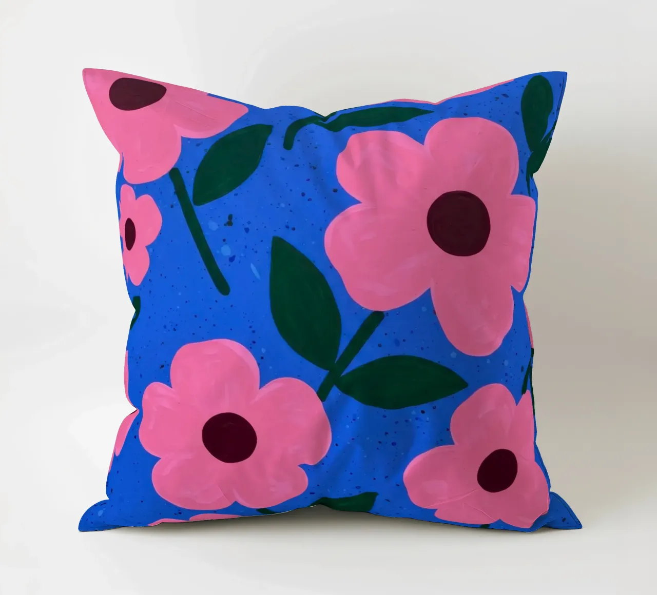 Pink Petal Pattern cuscino da Lune Dreams