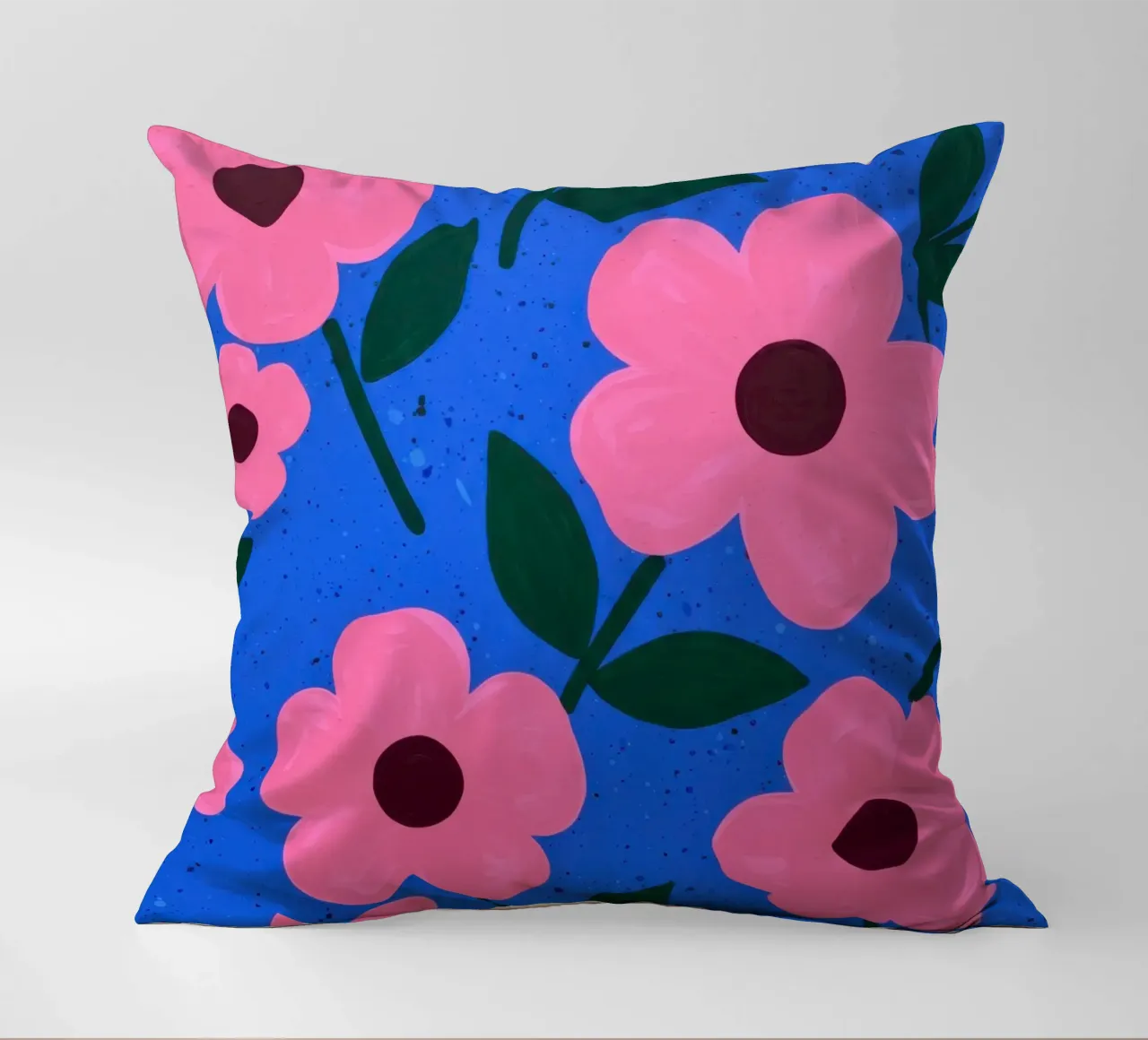 Pink Petal Pattern cuscino da Lune Dreams