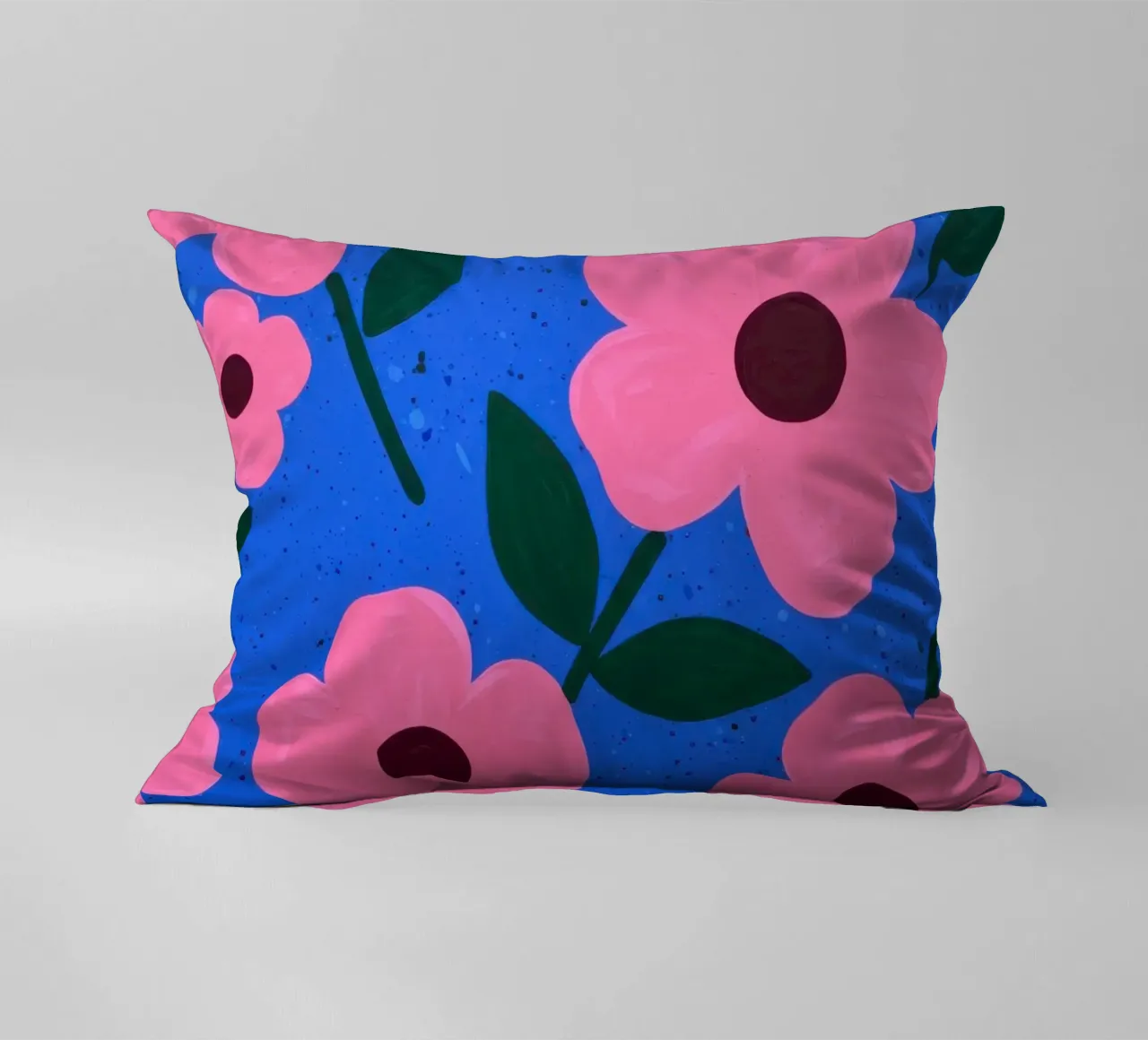 Pink Petal Pattern cuscino da Lune Dreams
