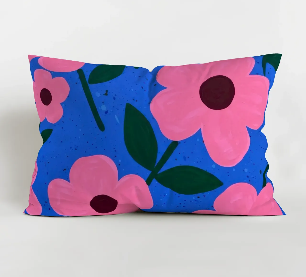 Pink Petal Pattern cuscino da Lune Dreams