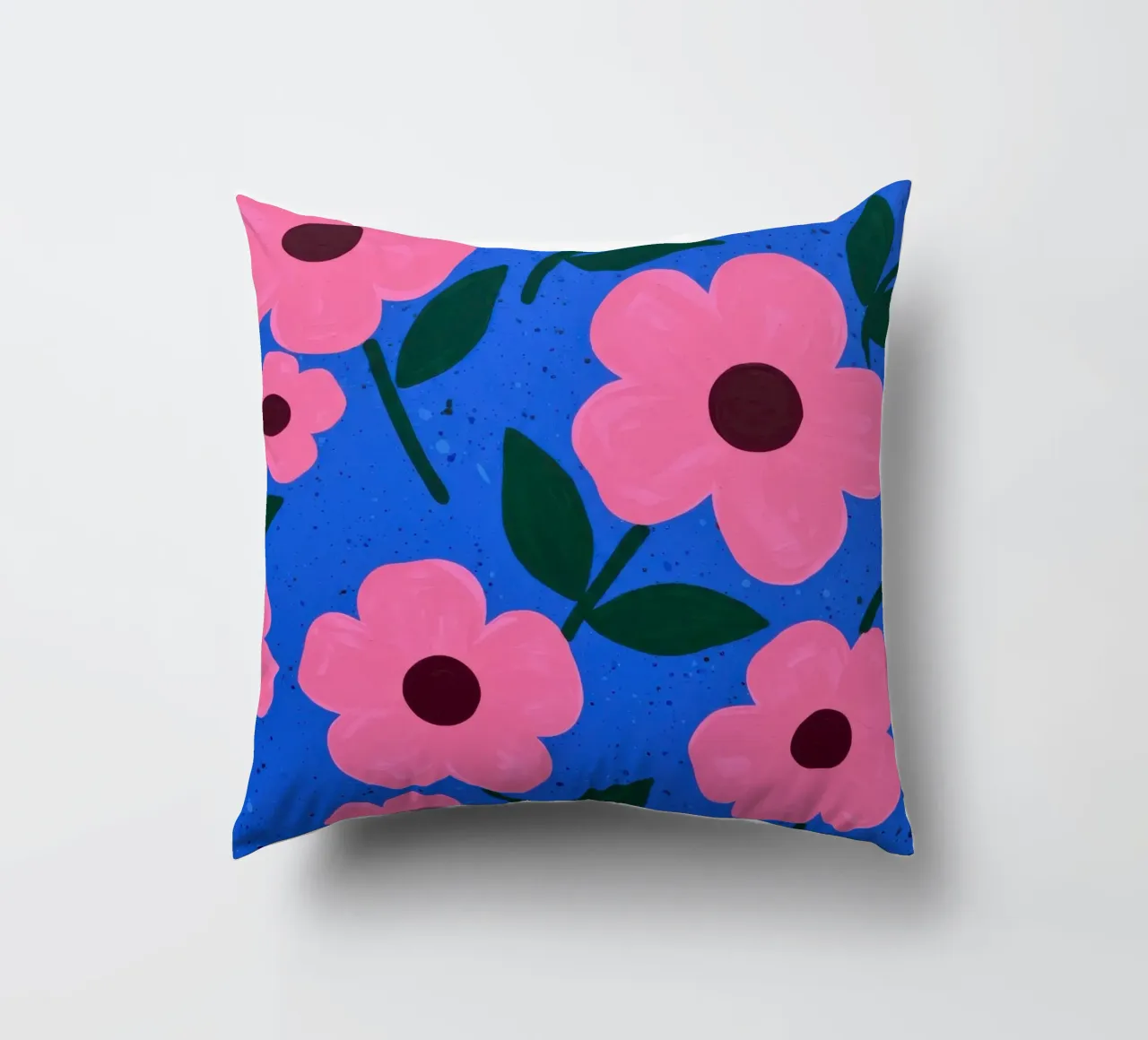 Pink Petal Pattern cuscino da Lune Dreams