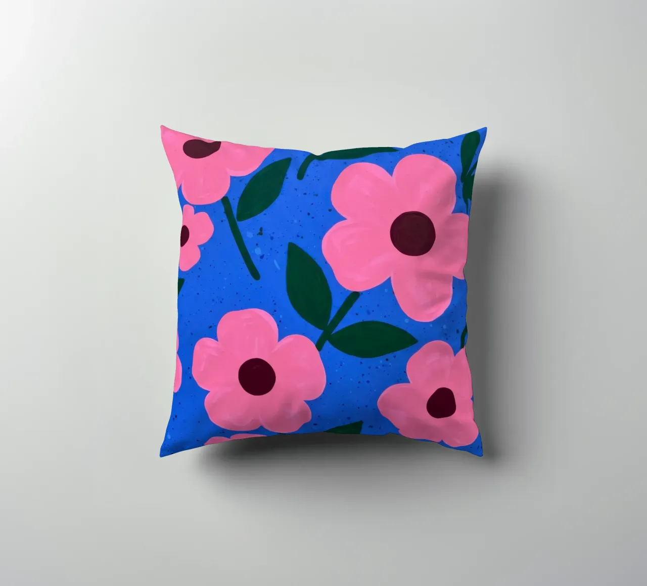 Pink Petal Pattern cuscino da Lune Dreams