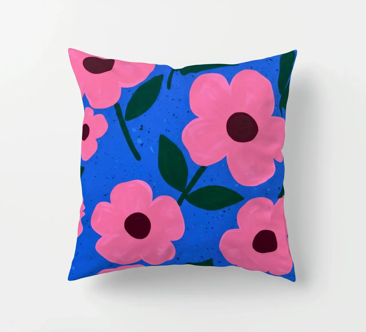 Pink Petal Pattern cuscino da Lune Dreams