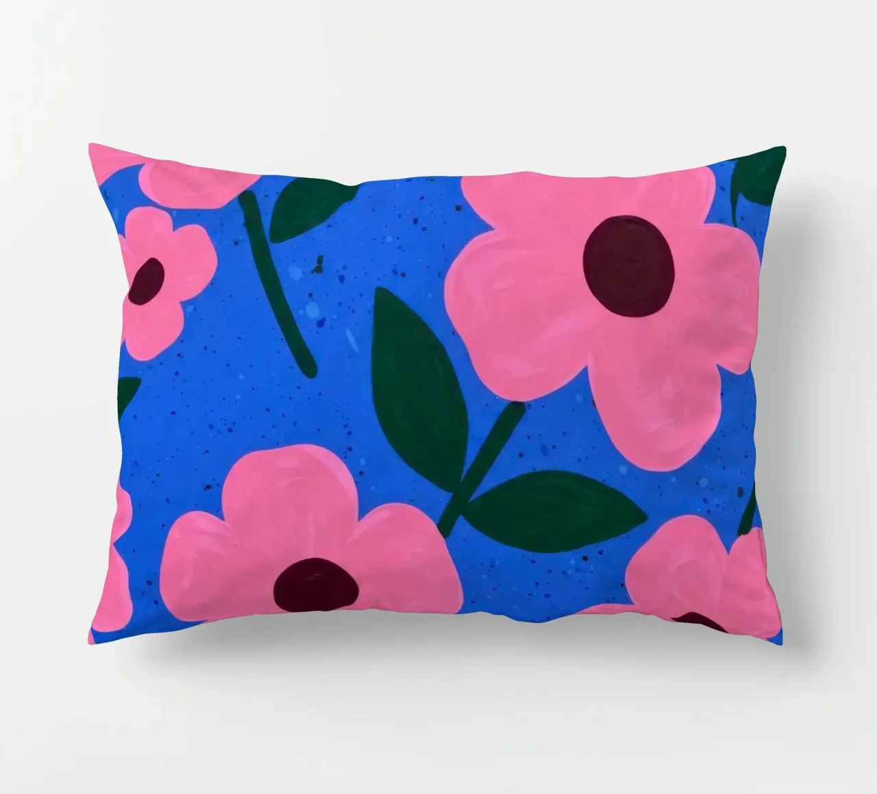 Pink Petal Pattern cuscino da Lune Dreams