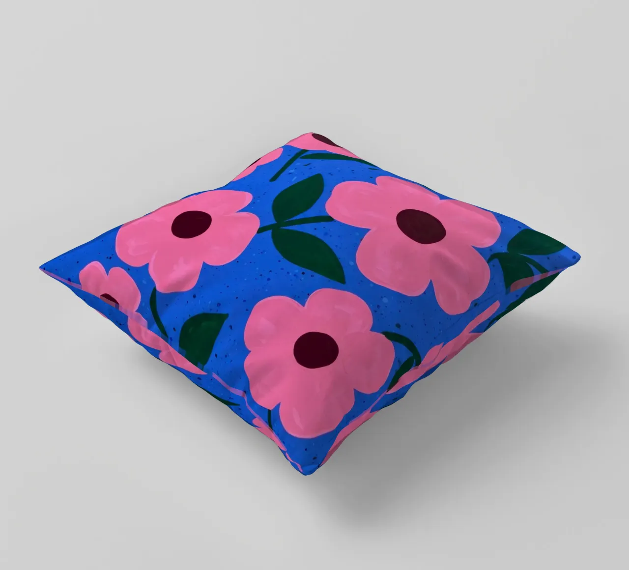 Pink Petal Pattern cuscino da Lune Dreams