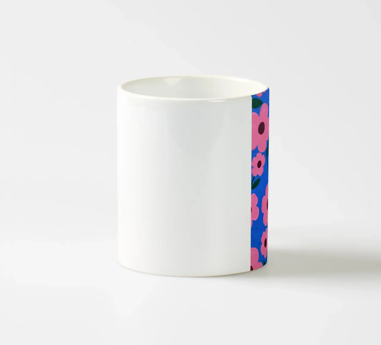 Pink Petal Pattern tazza in ceramica da Lune Dreams