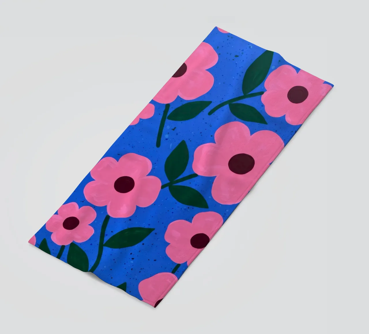 Pink Petal Pattern telo mare da Lune Dreams