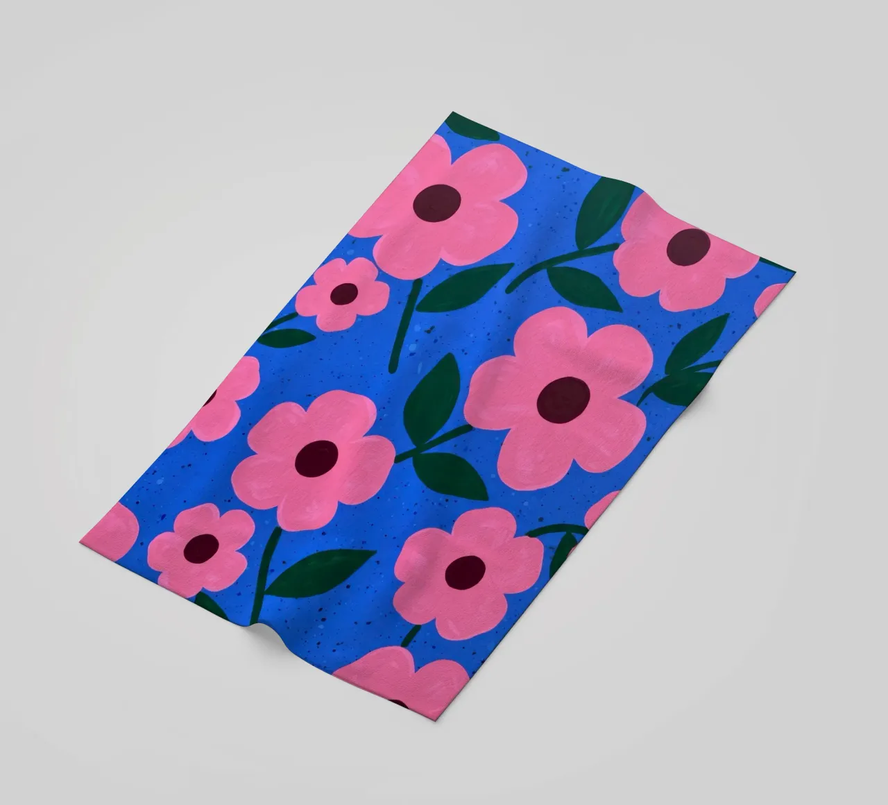 Pink Petal Pattern telo mare da Lune Dreams