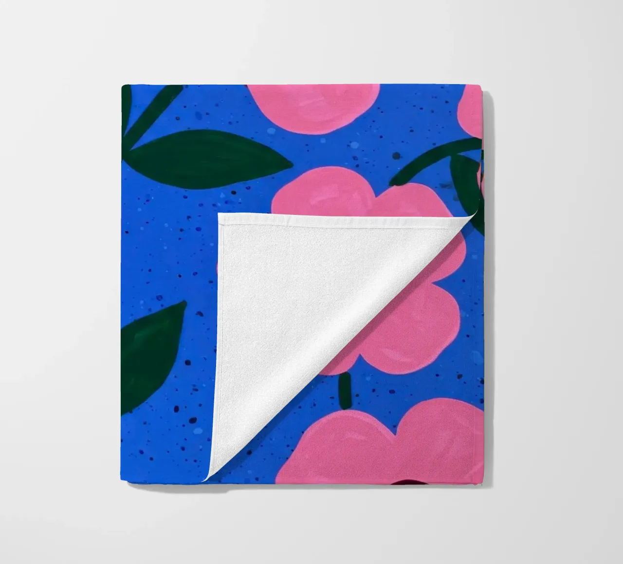 Pink Petal Pattern telo mare da Lune Dreams