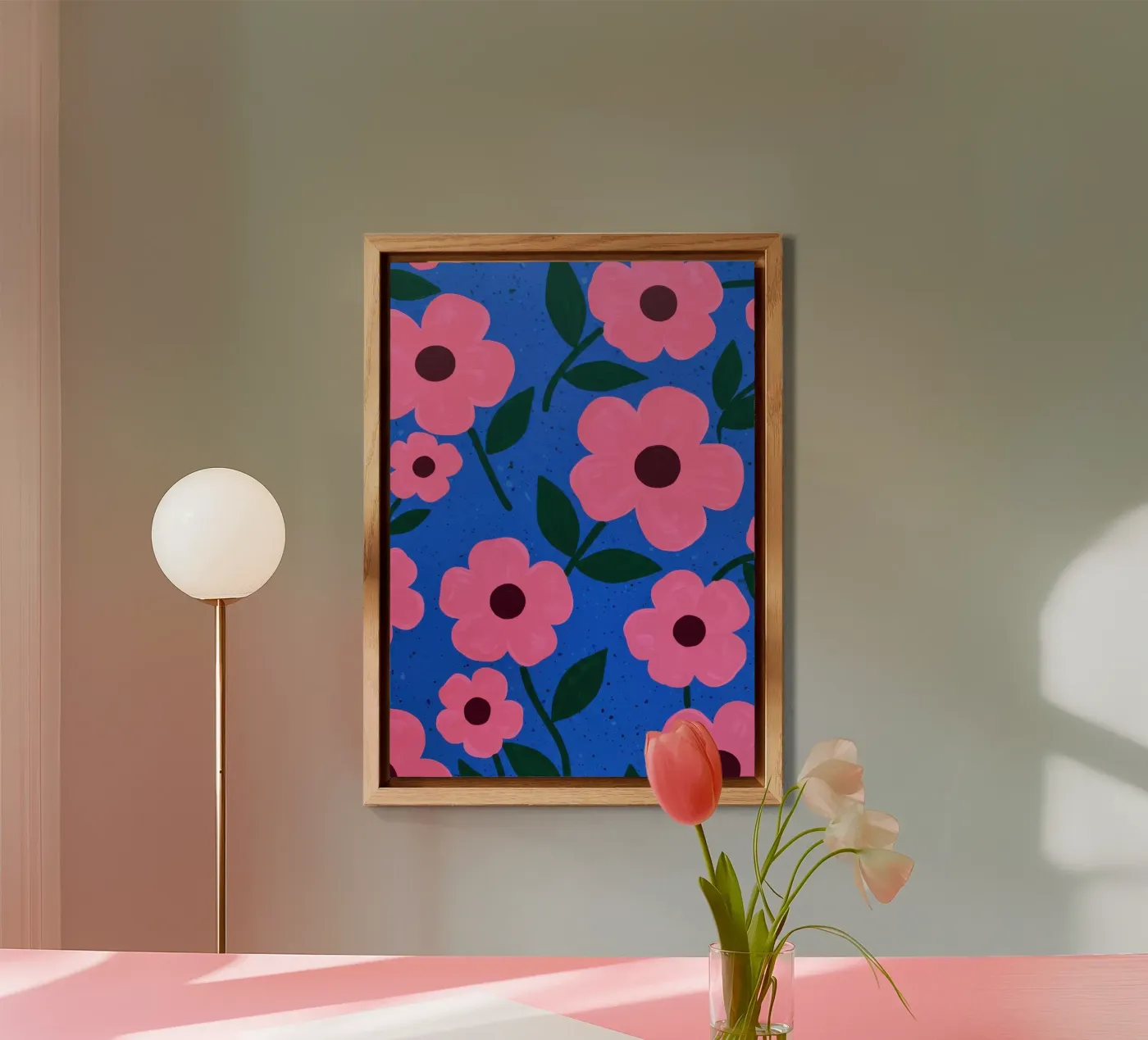 Pink Petal Pattern pannello forex da Lune Dreams