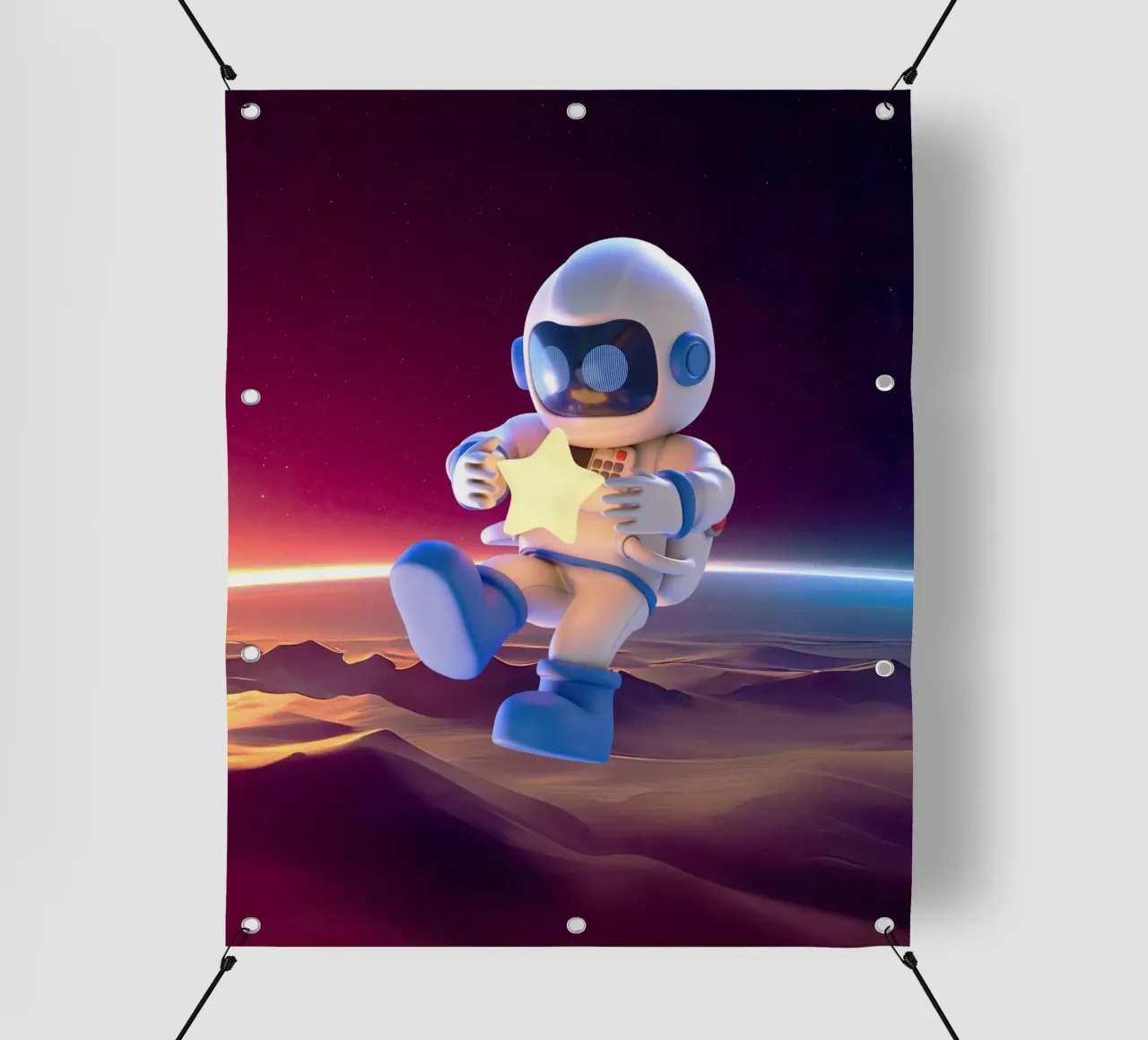 astronaut space telo in pvc da Creaton
