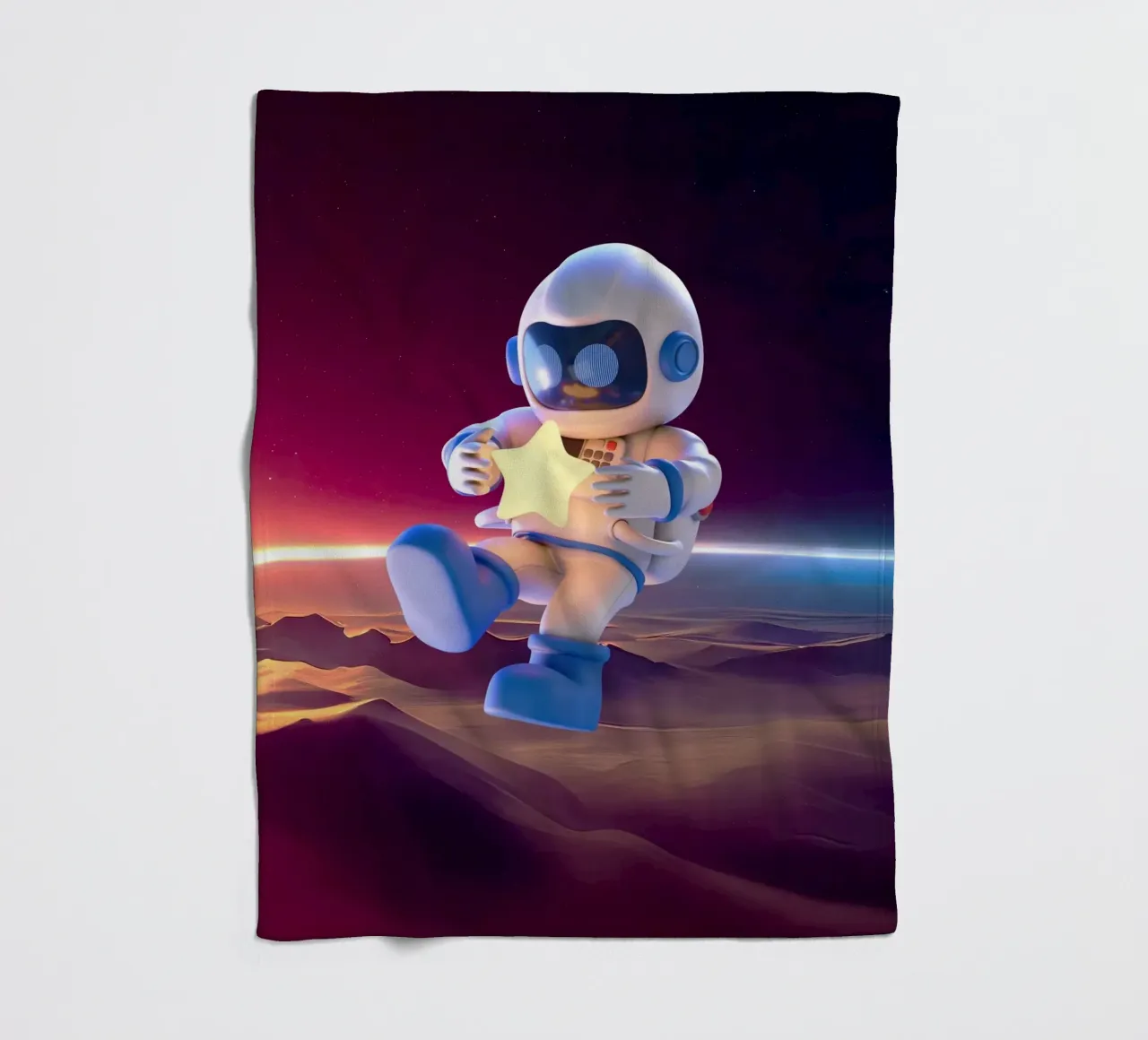 astronaut space coperta in pile da Creaton