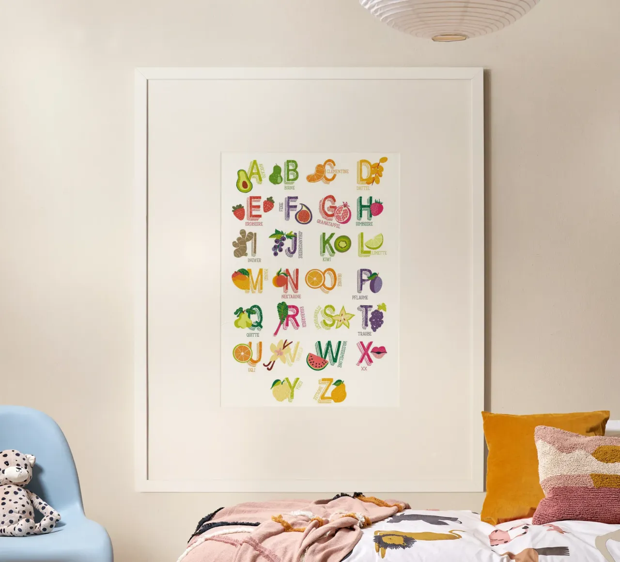 Poster di Yummy ABC, tedesco poster da muench benjamin