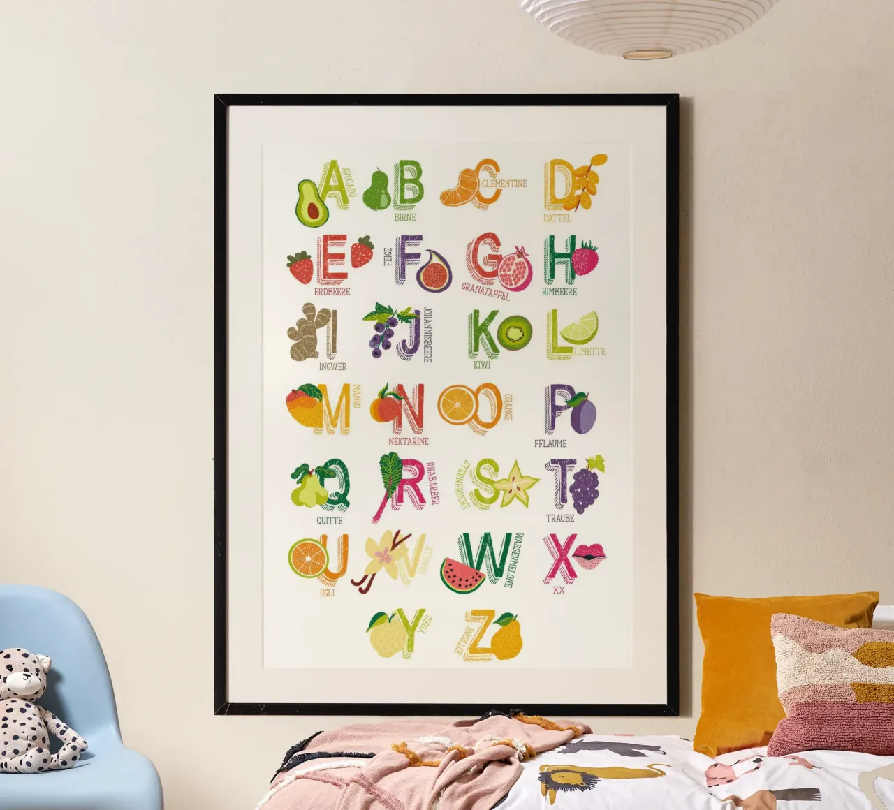 Poster di Yummy ABC, tedesco poster da muench benjamin