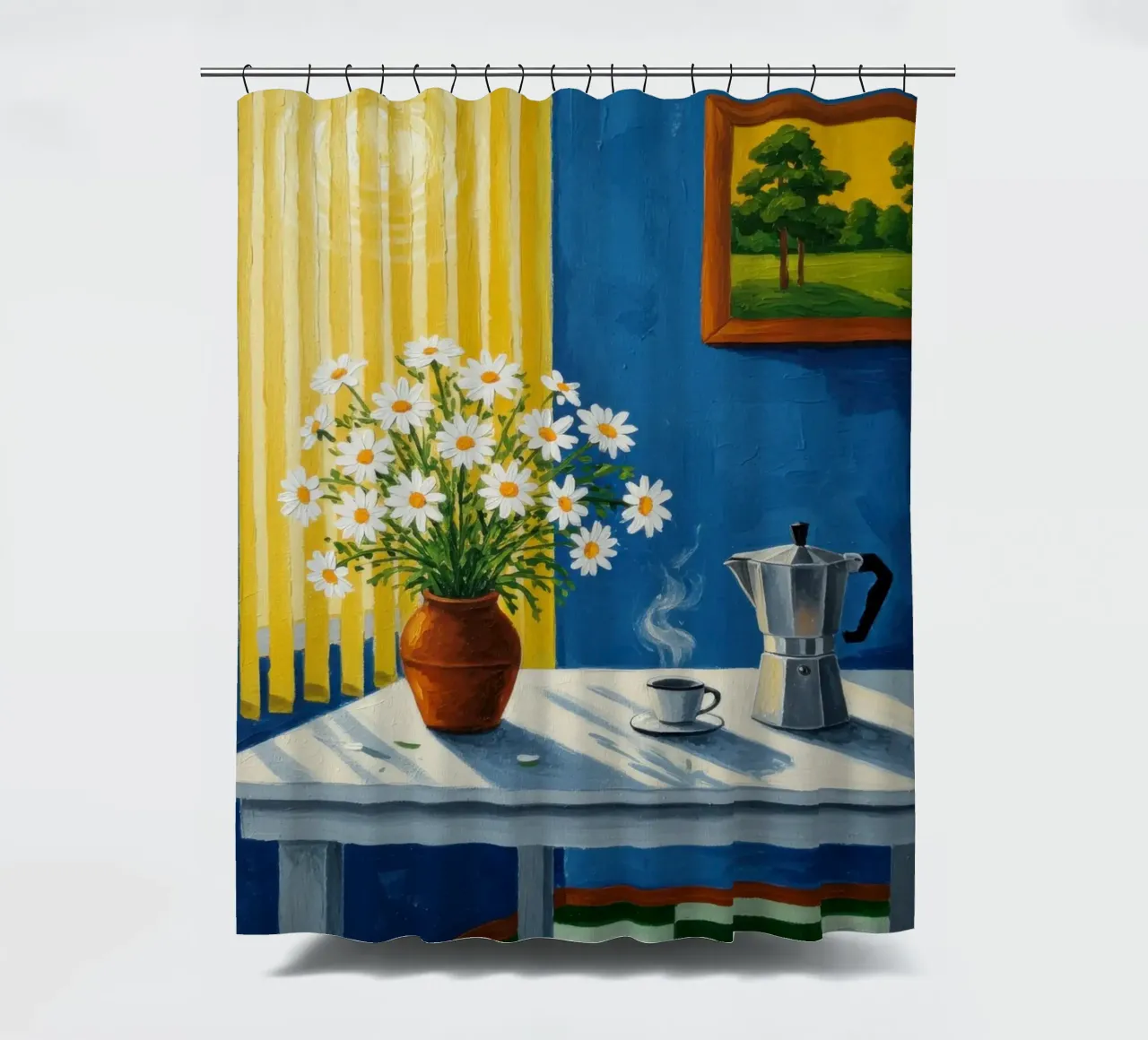 Window Still Life shower curtain by Lune Dreams