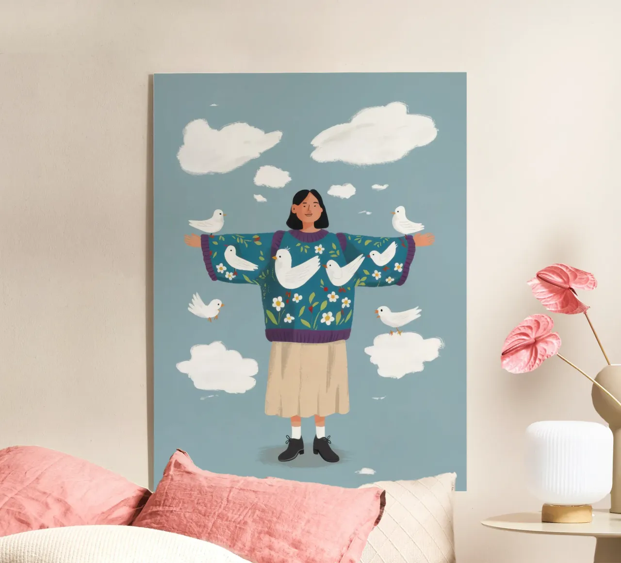 Custode della colomba celeste plexiglass da Hollow Years