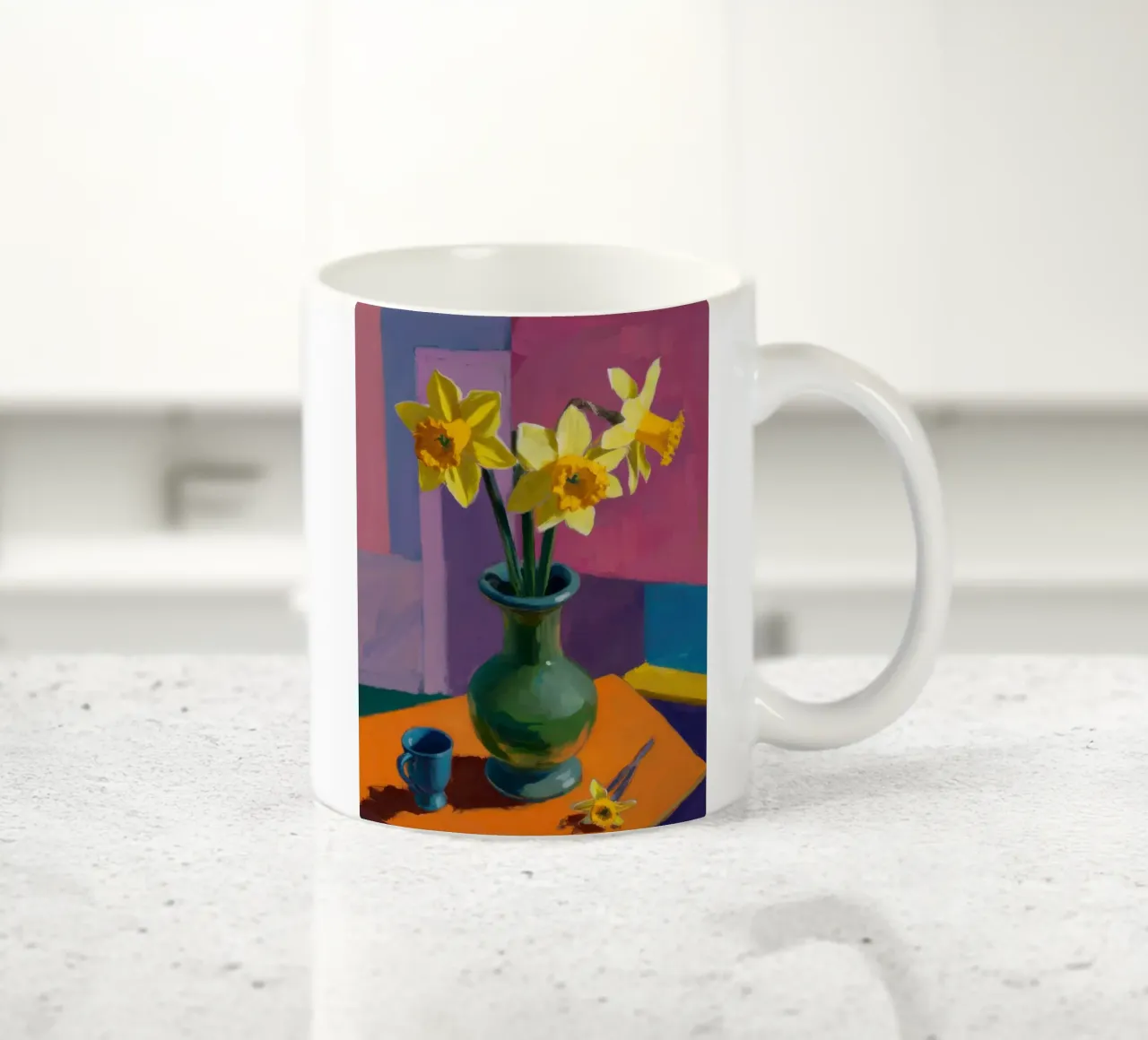 Narciso crepuscolare tazza in ceramica da Arcane Lines