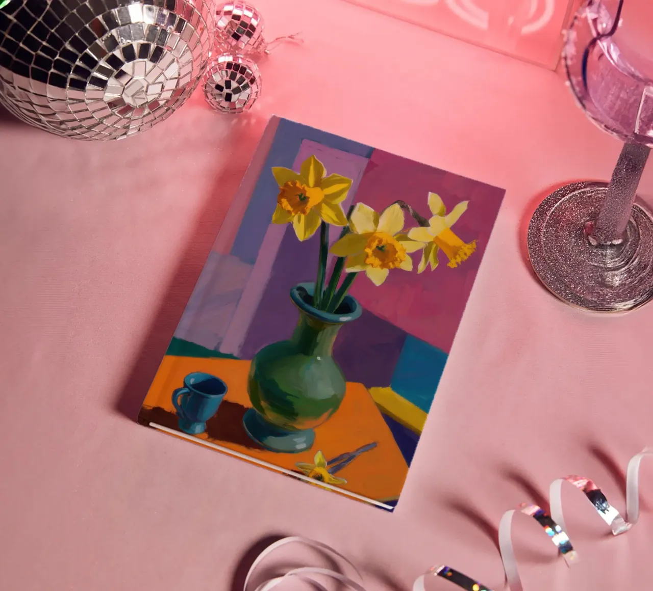 Daffodil Twilight Glow notebook by Arcane Lines