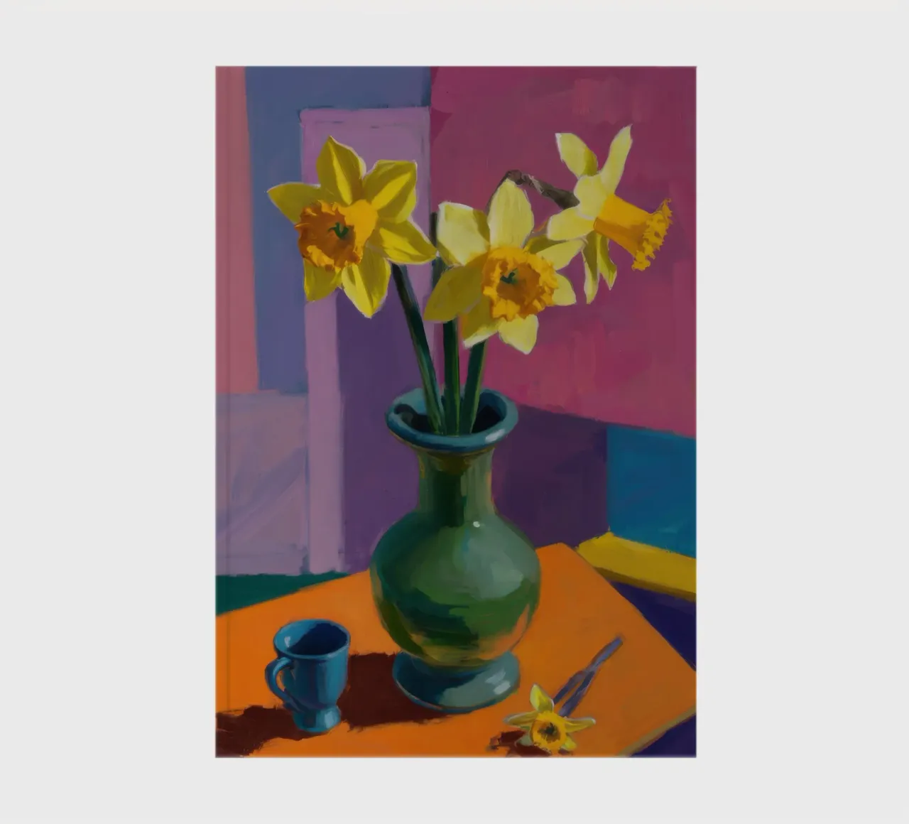 Daffodil Twilight Glow notebook by Arcane Lines