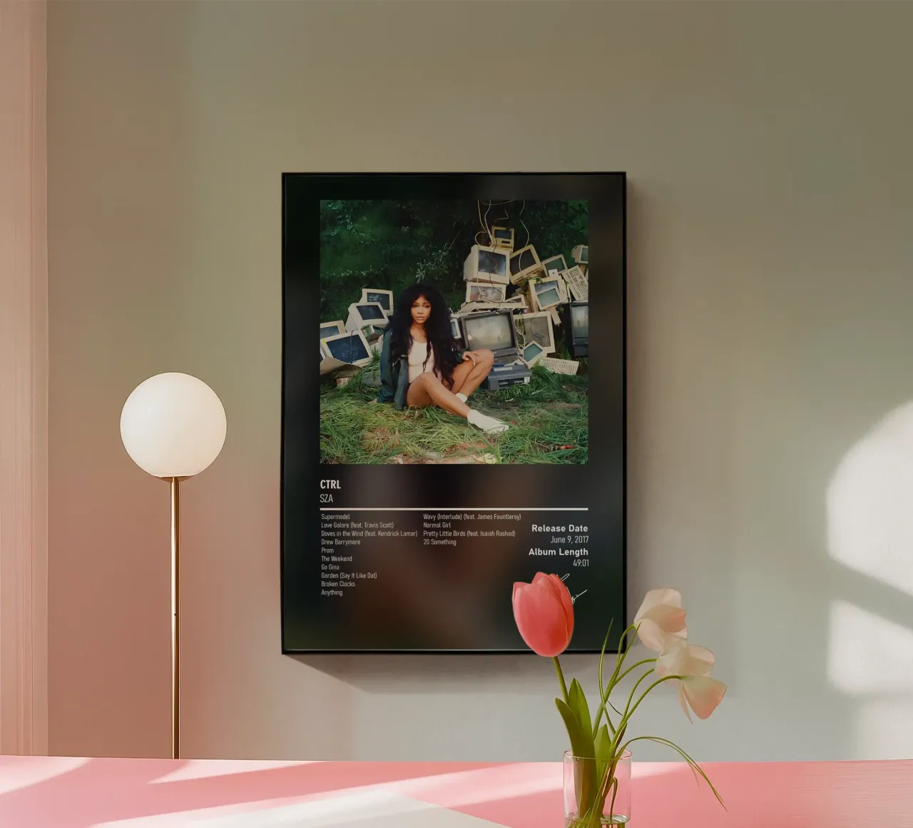 CTRL By SZA plexiglass da DGUnder