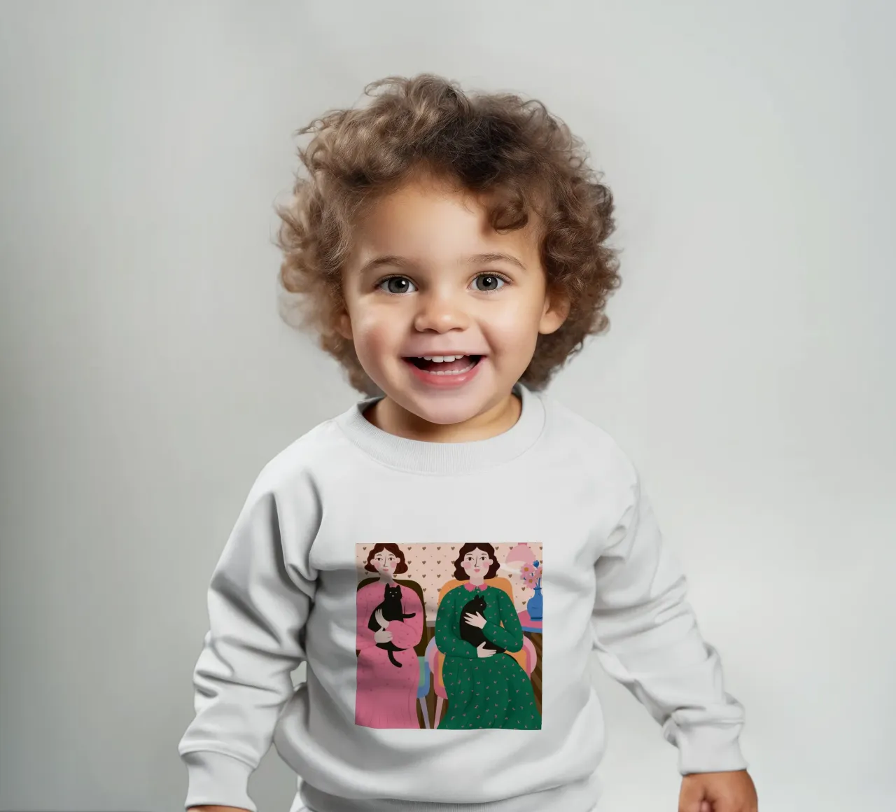 Compagni felini gemelli felpa neonato da Hollow Years