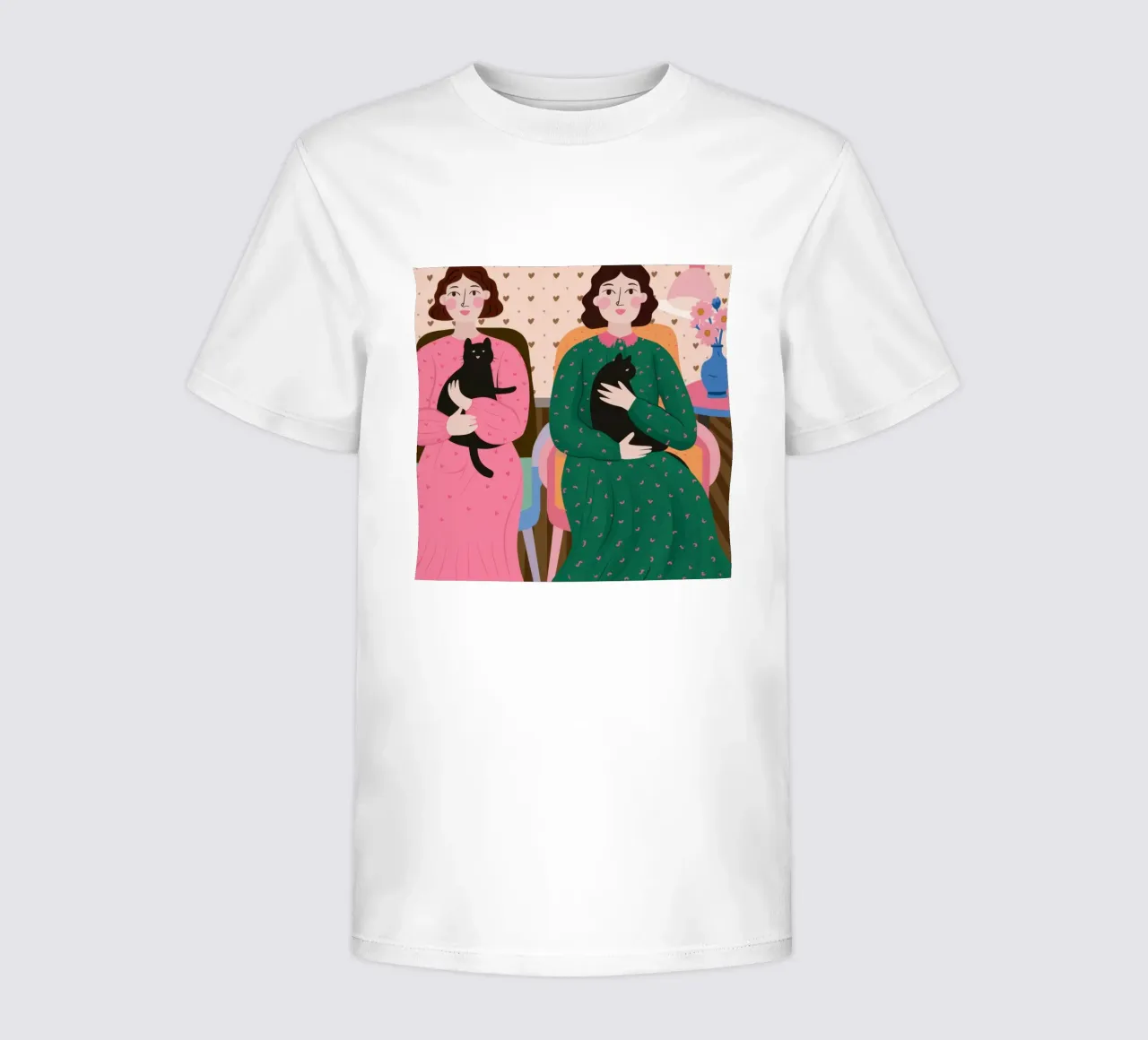 Compagni felini gemelli t-shirt bambini da Hollow Years
