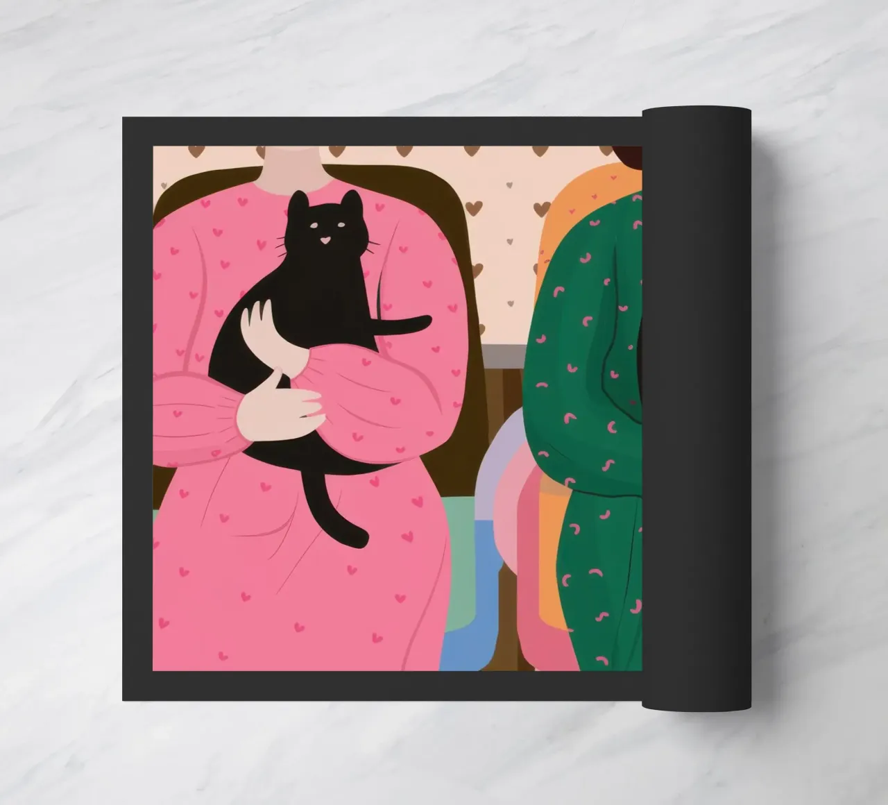 Compagni felini gemelli zerbino da Hollow Years