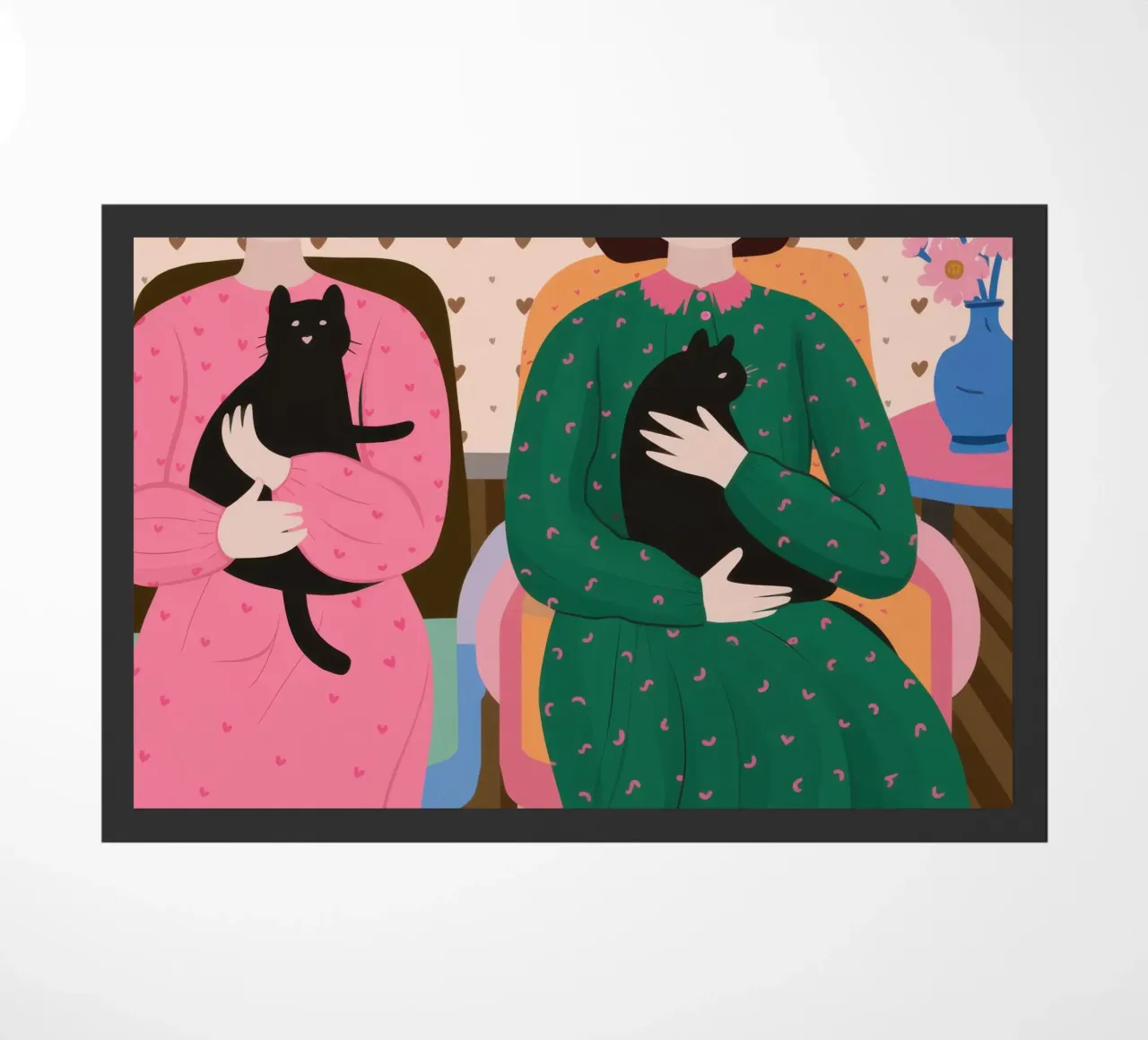 Compagni felini gemelli zerbino da Hollow Years