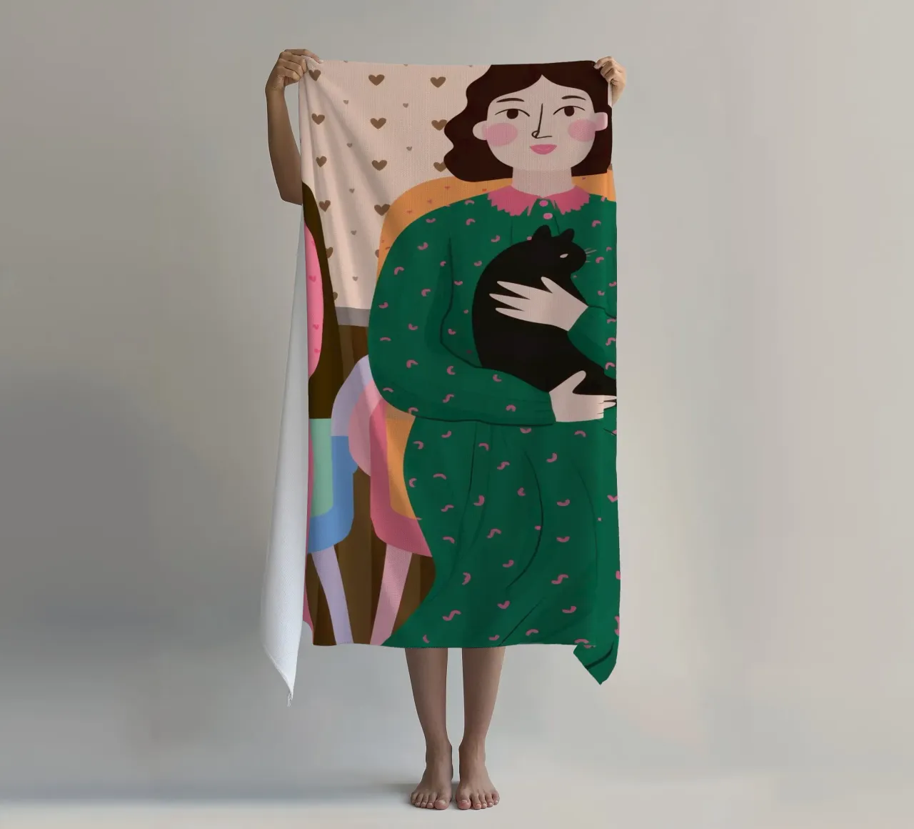 Compagni felini gemelli telo mare da Hollow Years