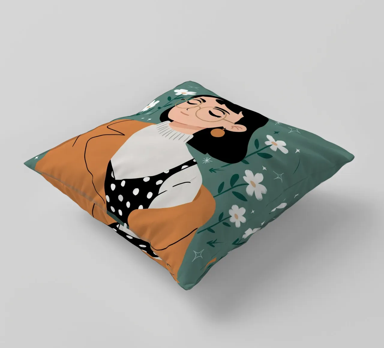 Poise a pois cuscino da Hollow Years