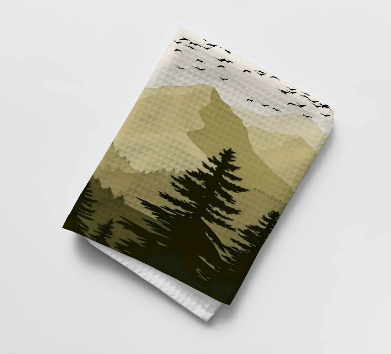 natural scene wildlife tea towel by twillight